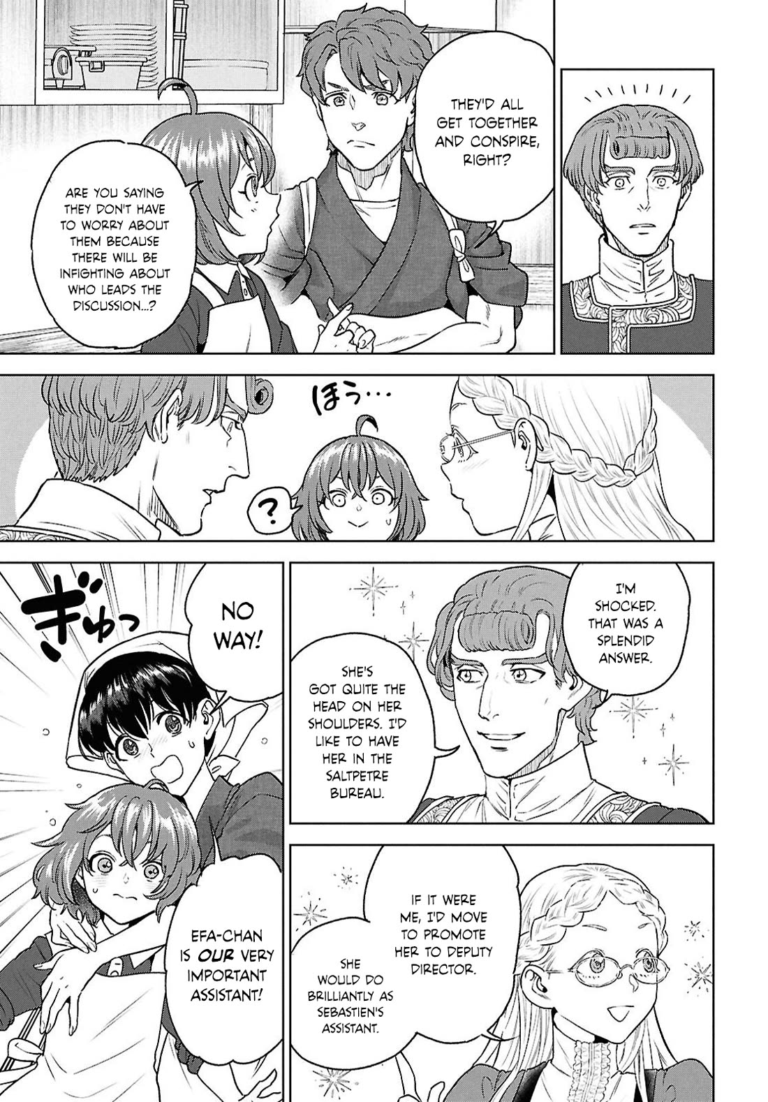 Isekai Izakaya "Nobu" Chapter 133 page 13 - Chapter 133: The Two of Them, and Chestnuts
