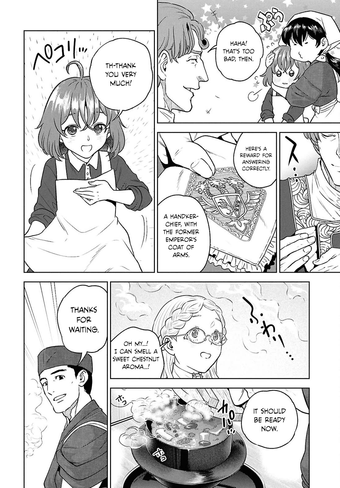 Isekai Izakaya "Nobu" Chapter 133 page 14 - Chapter 133: The Two of Them, and Chestnuts