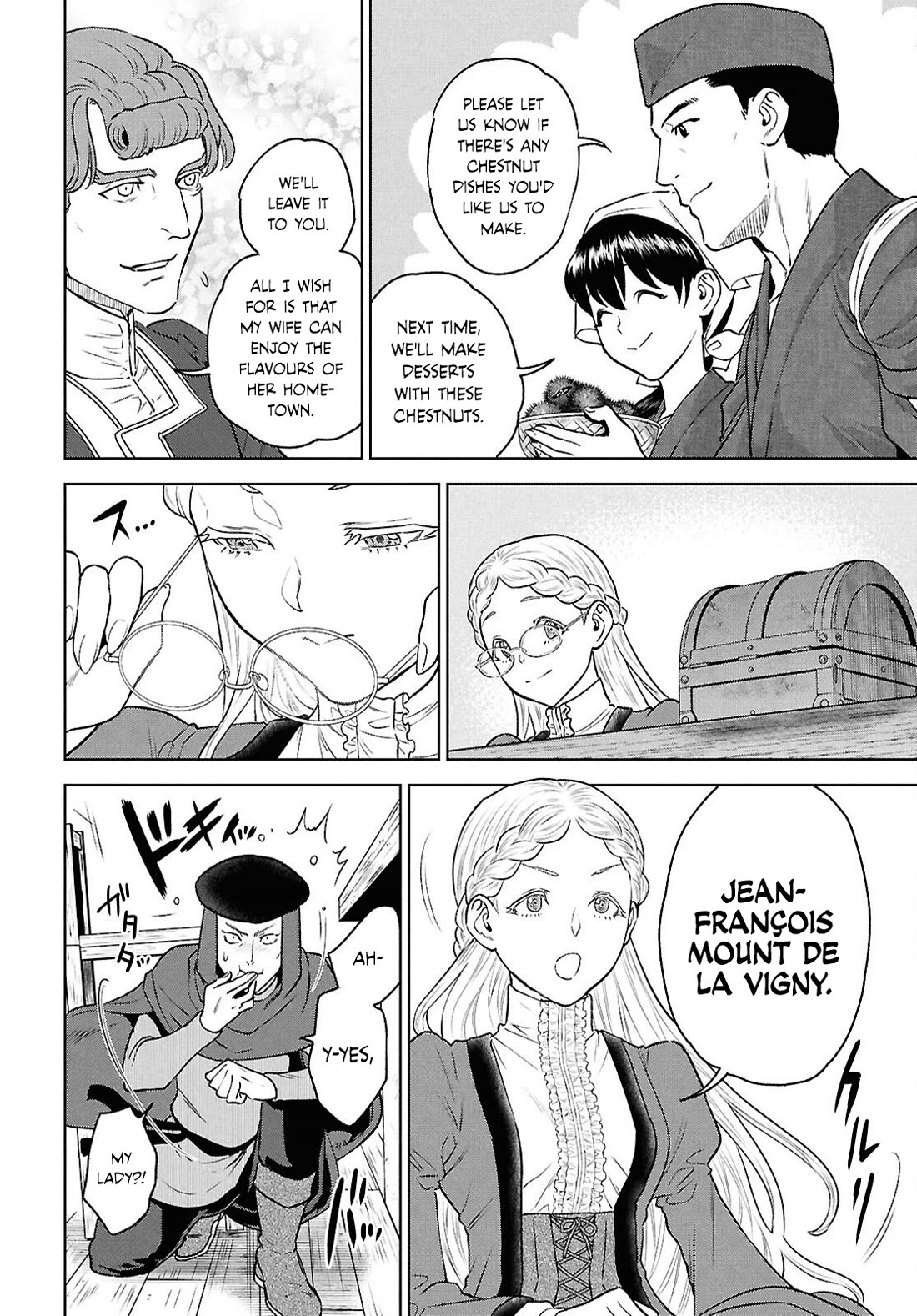 Isekai Izakaya "Nobu" Chapter 133 page 18 - Chapter 133: The Two of Them, and Chestnuts