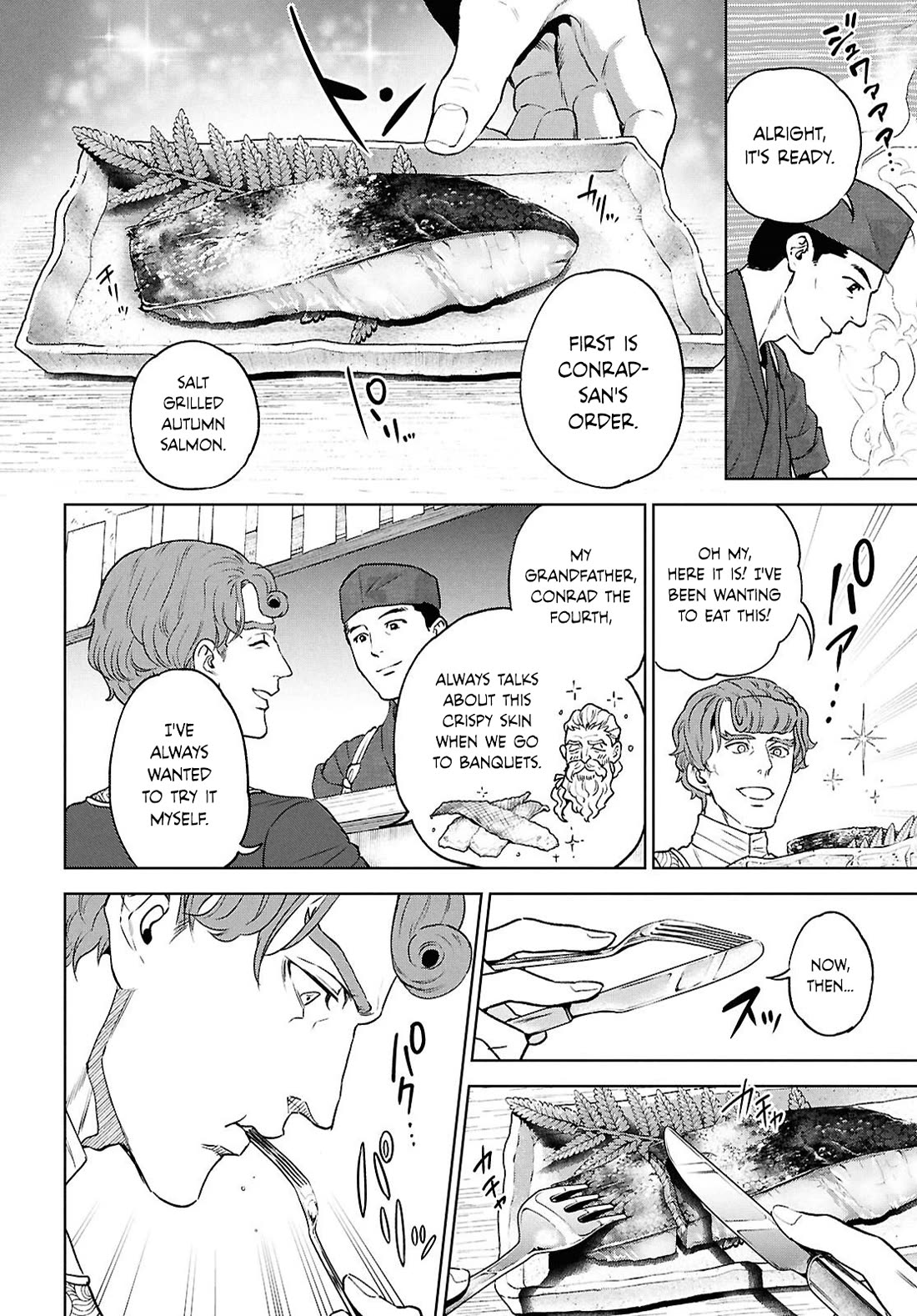 Isekai Izakaya "Nobu" Chapter 133 page 6 - Chapter 133: The Two of Them, and Chestnuts