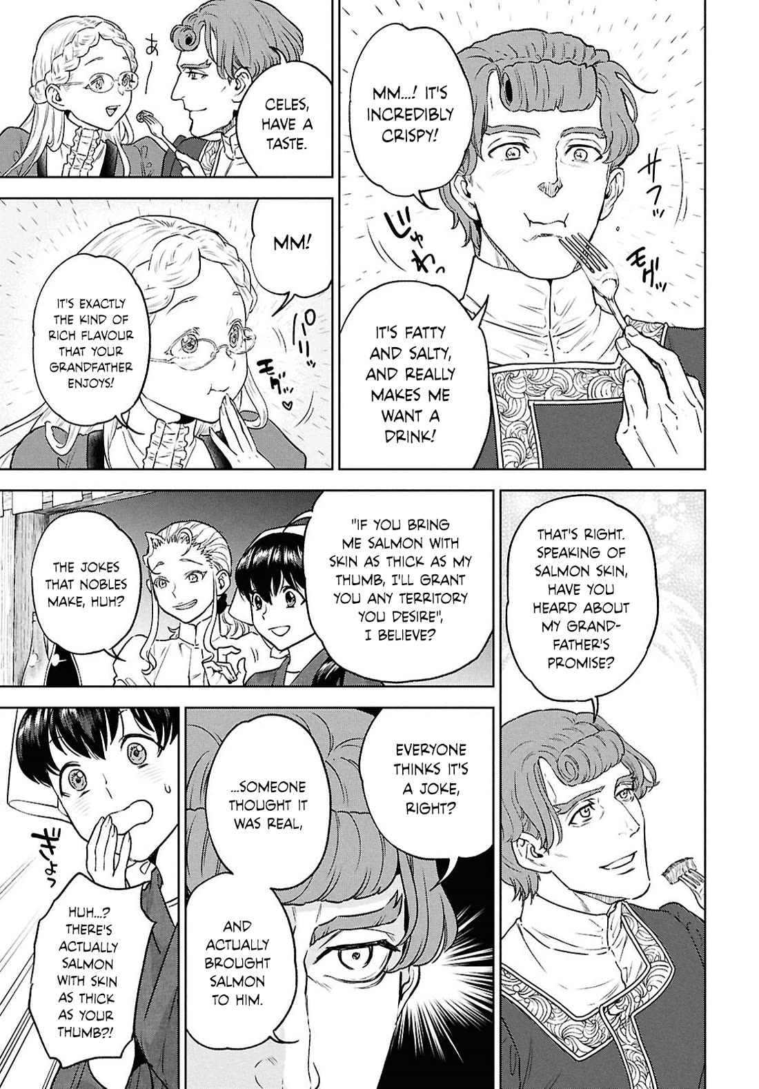Isekai Izakaya "Nobu" Chapter 133 page 7 - Chapter 133: The Two of Them, and Chestnuts