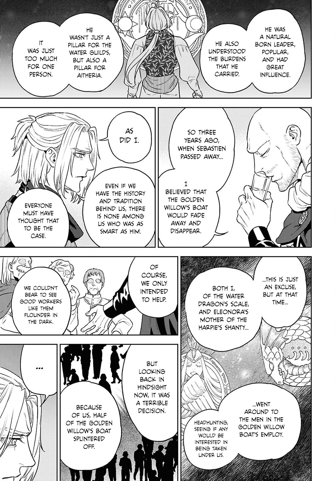Isekai Izakaya "Nobu" Chapter 134 page 19 - Chapter 134: Reinhold, Eels, and Chestnuts
