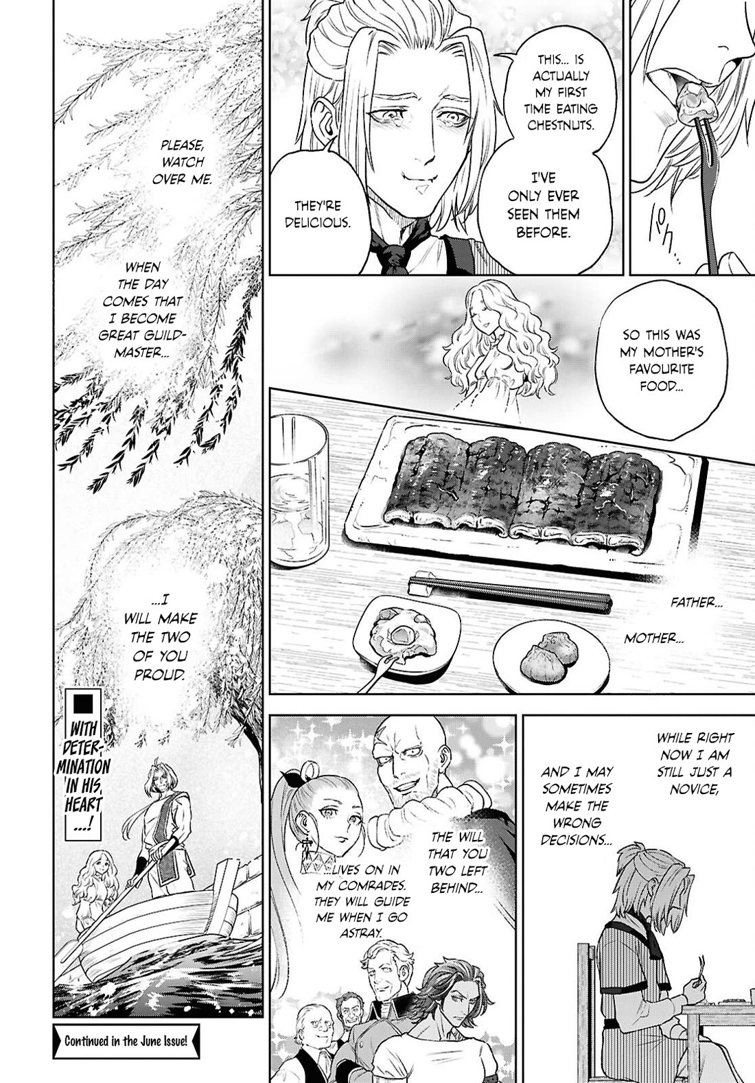 Isekai Izakaya "Nobu" Chapter 134 page 32 - Chapter 134: Reinhold, Eels, and Chestnuts