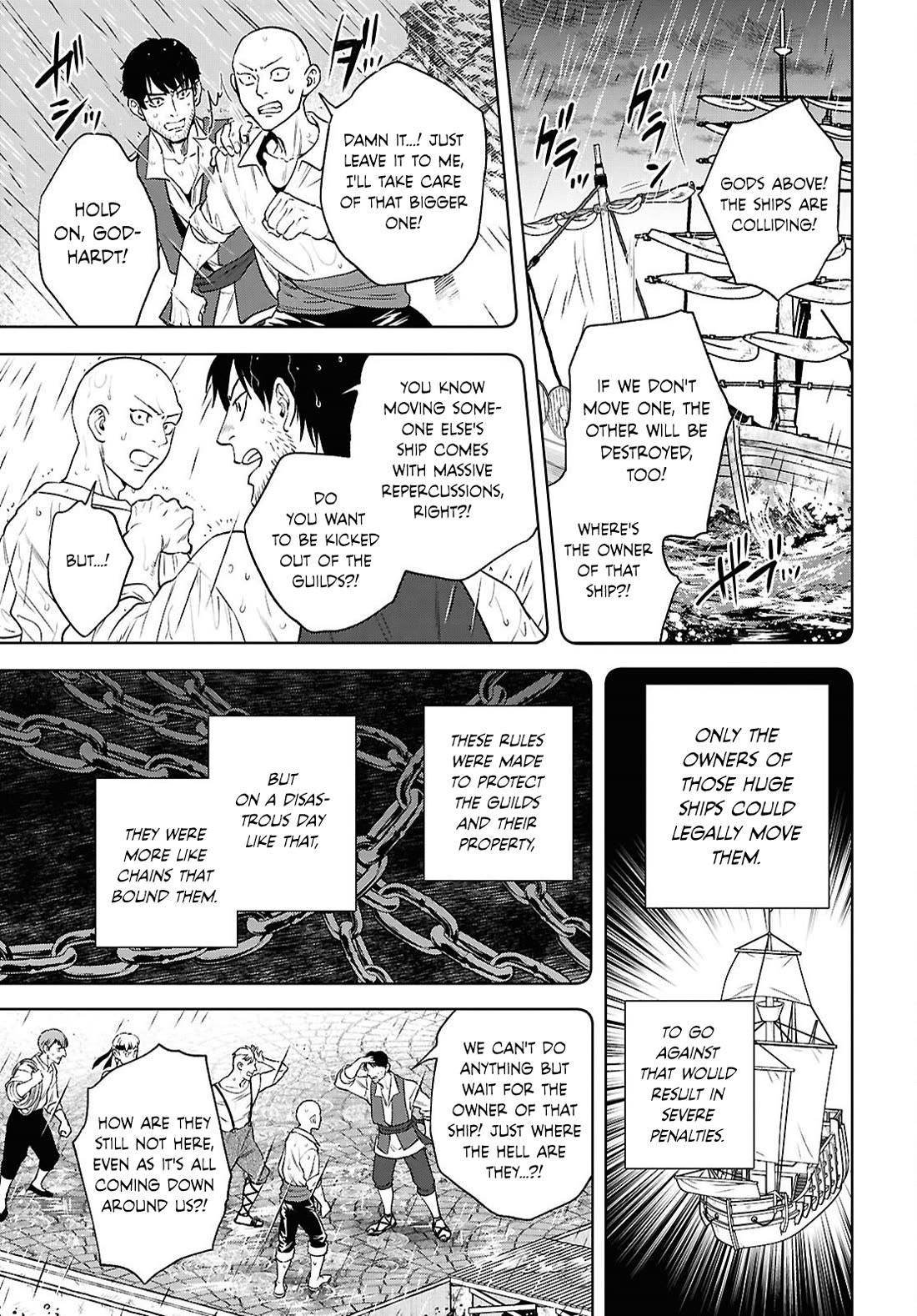 Isekai Izakaya "Nobu" Chapter 134 page 9 - Chapter 134: Reinhold, Eels, and Chestnuts