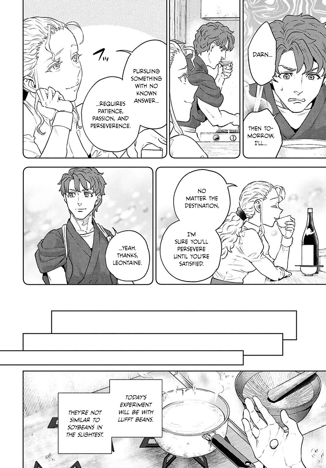 Isekai Izakaya "Nobu" Chapter 135 page 14 - Chapter 135: Hans's Homemade Tofu