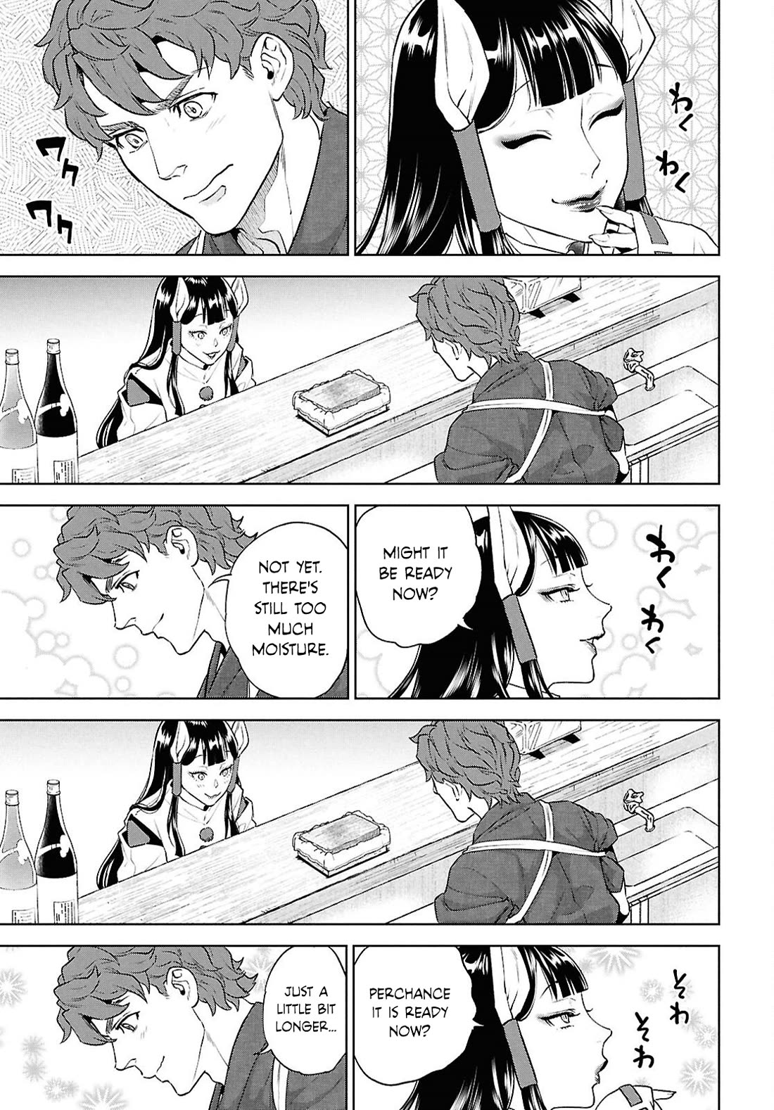 Isekai Izakaya "Nobu" Chapter 135 page 21 - Chapter 135: Hans's Homemade Tofu