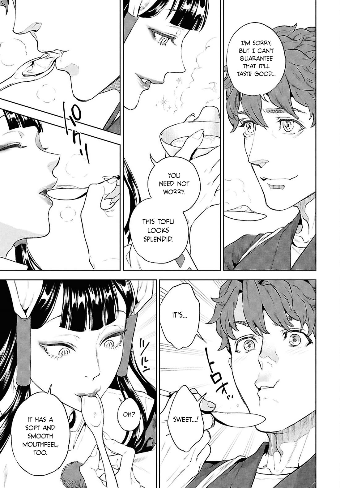 Isekai Izakaya "Nobu" Chapter 135 page 23 - Chapter 135: Hans's Homemade Tofu