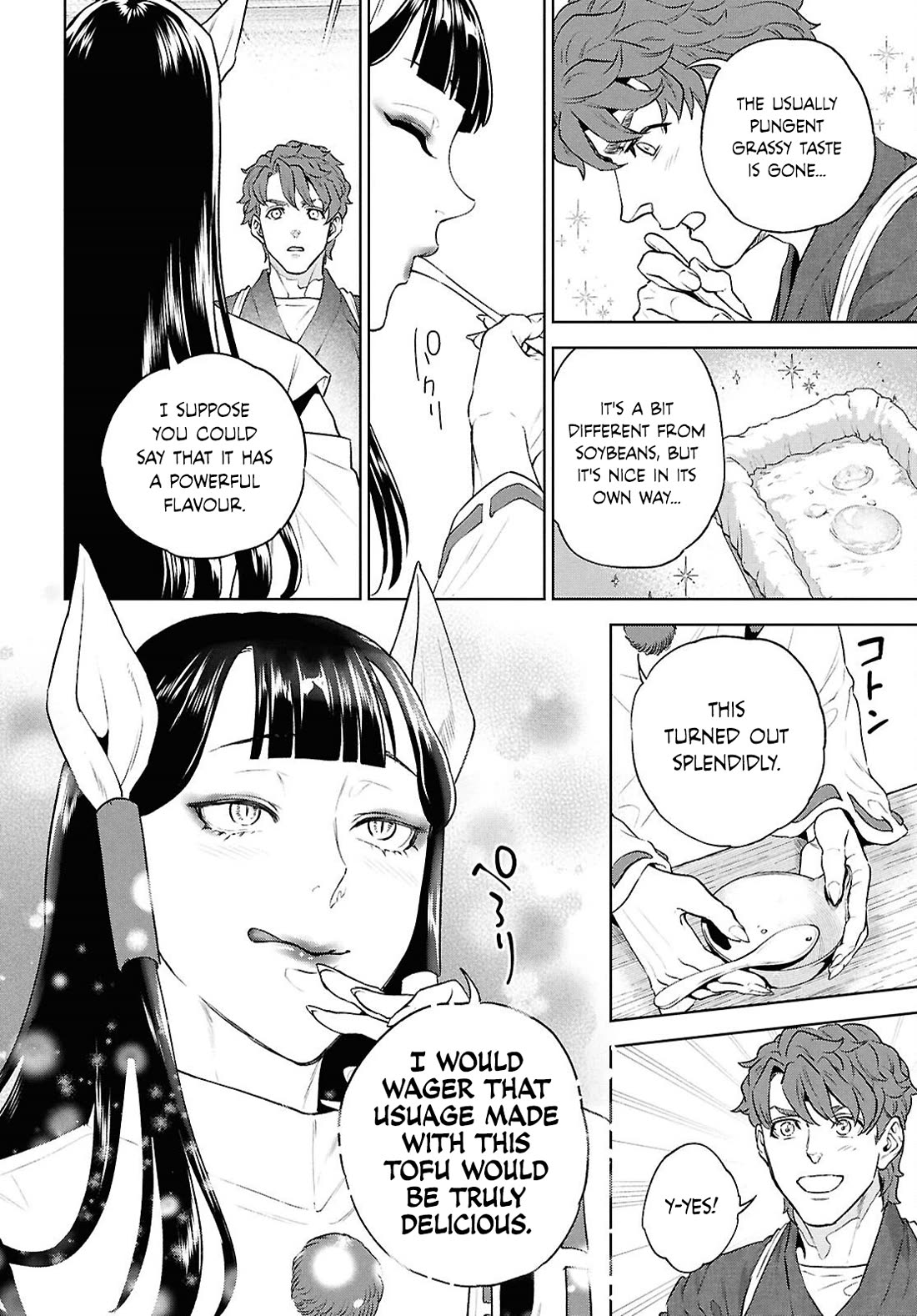 Isekai Izakaya "Nobu" Chapter 135 page 24 - Chapter 135: Hans's Homemade Tofu