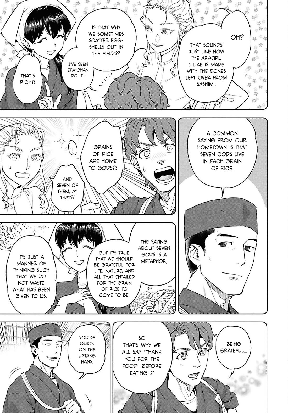 Isekai Izakaya "Nobu" Chapter 135 page 7 - Chapter 135: Hans's Homemade Tofu