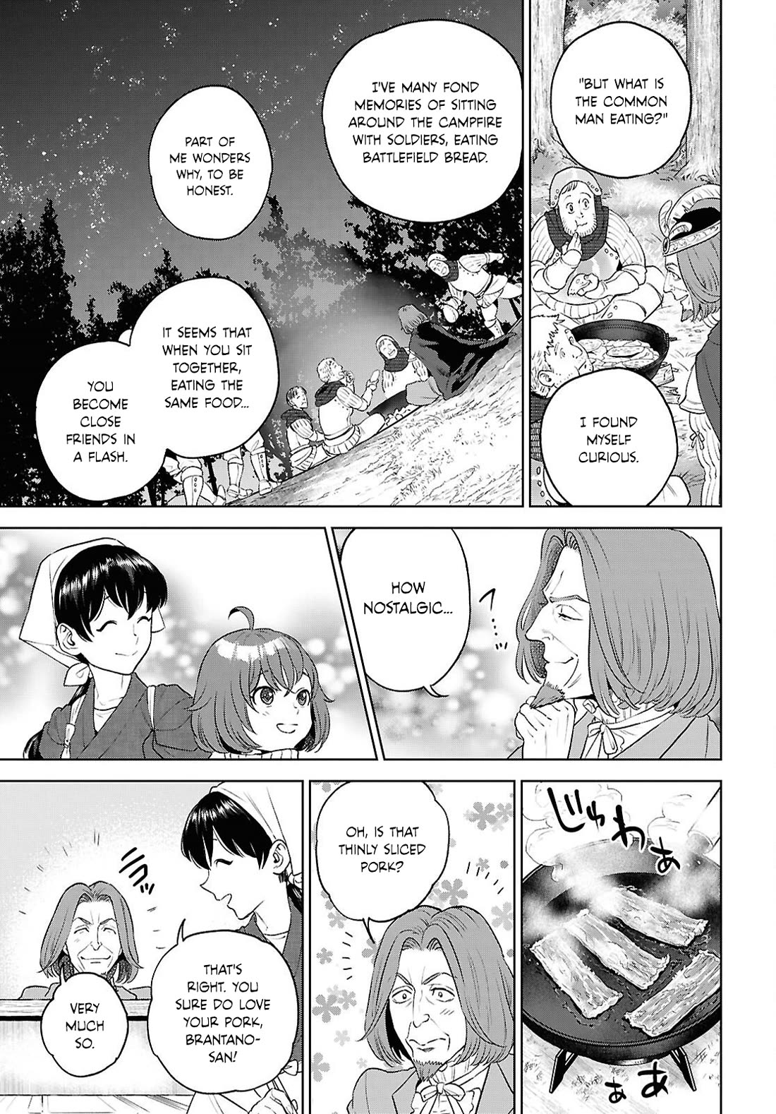 Isekai Izakaya "Nobu" Chapter 136 page 13 - Chapter 136: Snow and Okonomiyaki