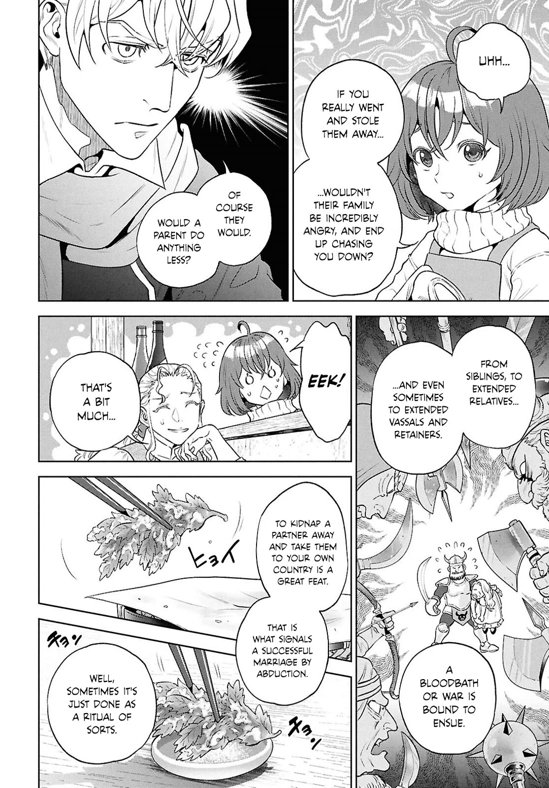 Isekai Izakaya "Nobu" Chapter 137 page 14 - Chapter 137: Tempura and a Beauty's Tears