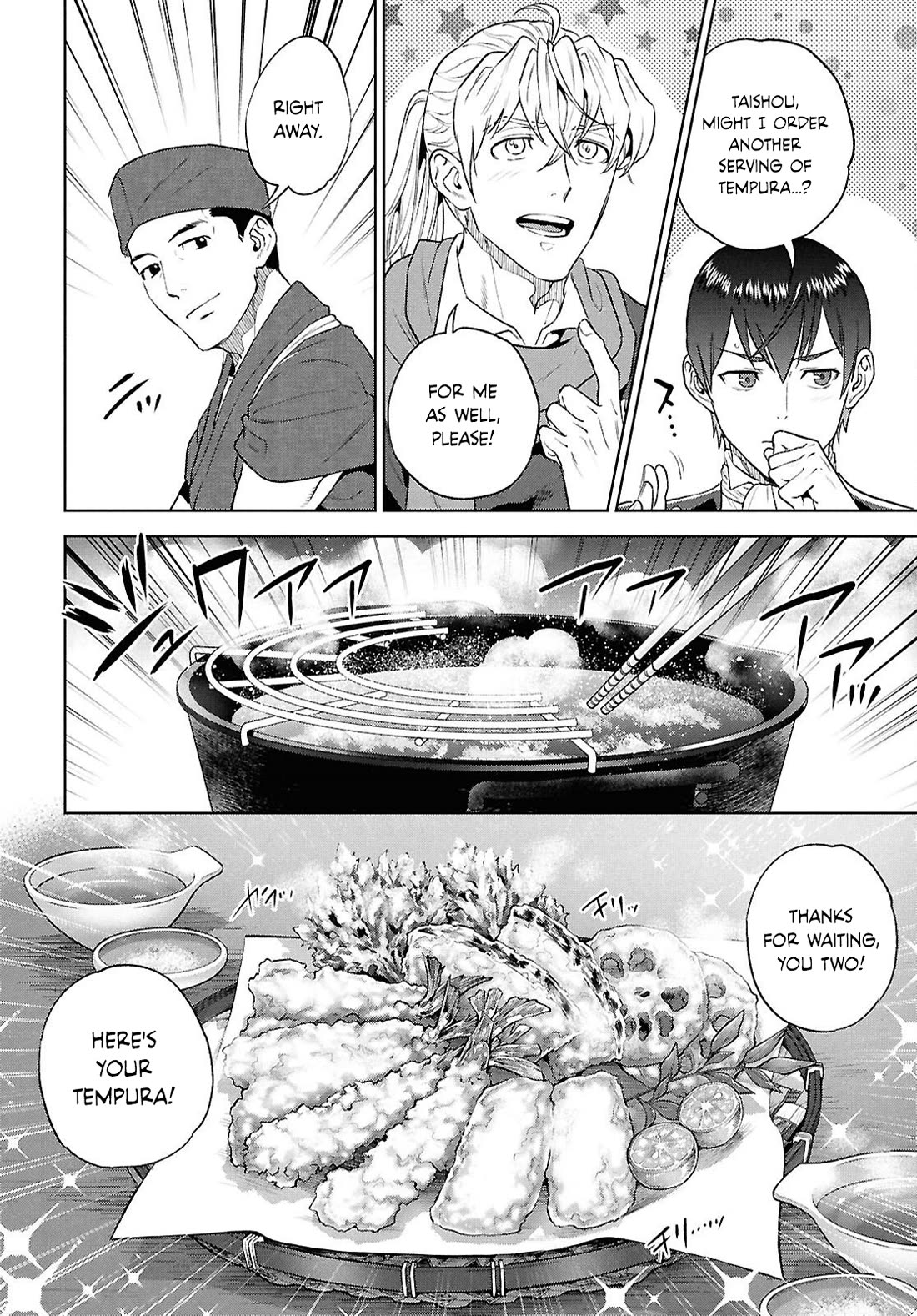 Isekai Izakaya "Nobu" Chapter 137 page 24 - Chapter 137: Tempura and a Beauty's Tears