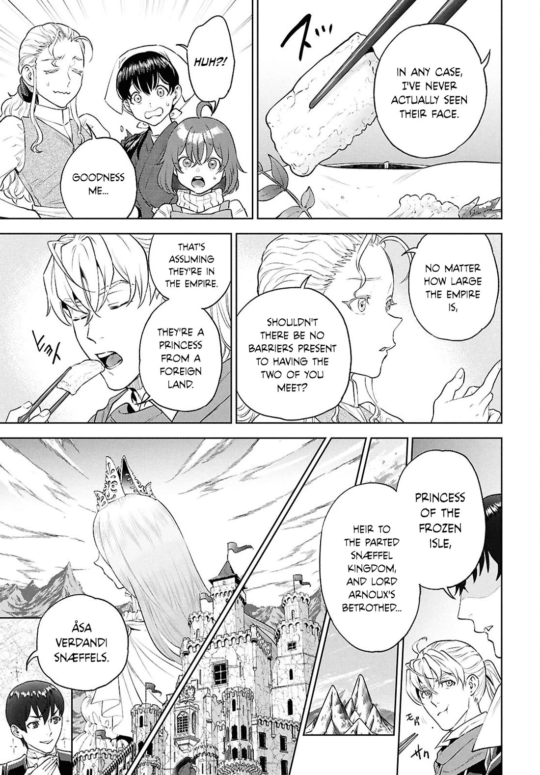 Isekai Izakaya "Nobu" Chapter 137 page 3 - Chapter 137: Tempura and a Beauty's Tears