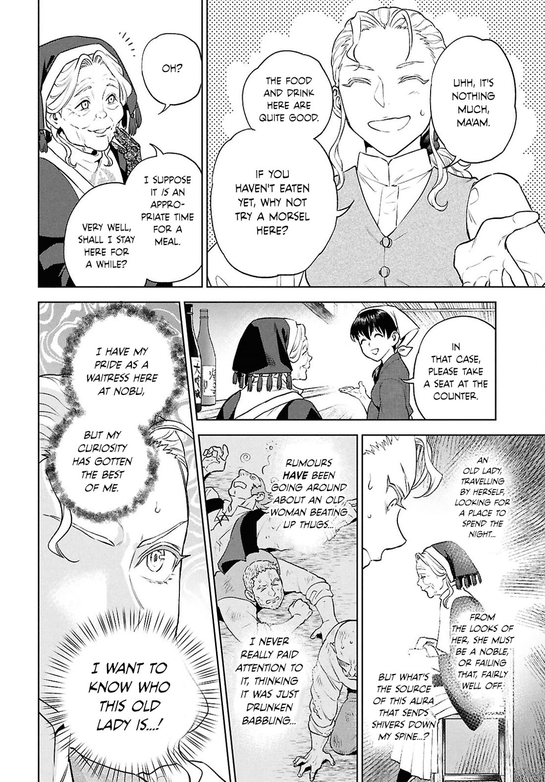 Isekai Izakaya "Nobu" Chapter 138 page 8 - Chapter 138: A Lady's Visit