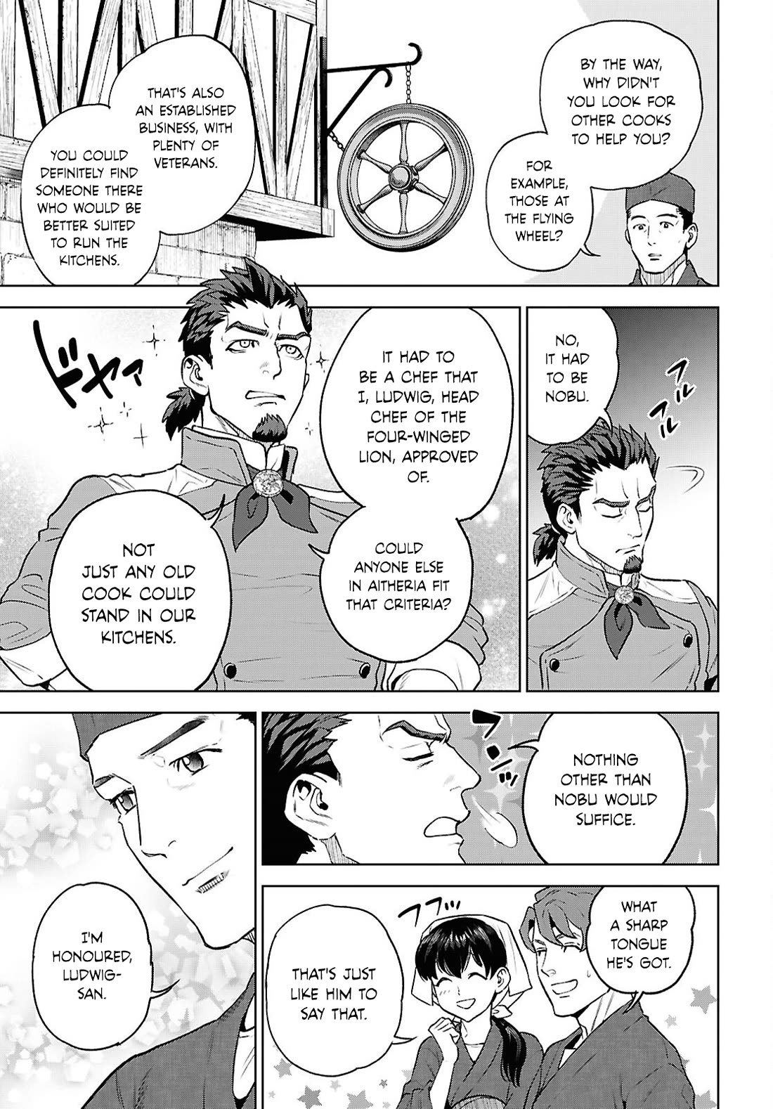 Isekai Izakaya "Nobu" Chapter 139 page 25 - Chapter 139: The Two Chefs