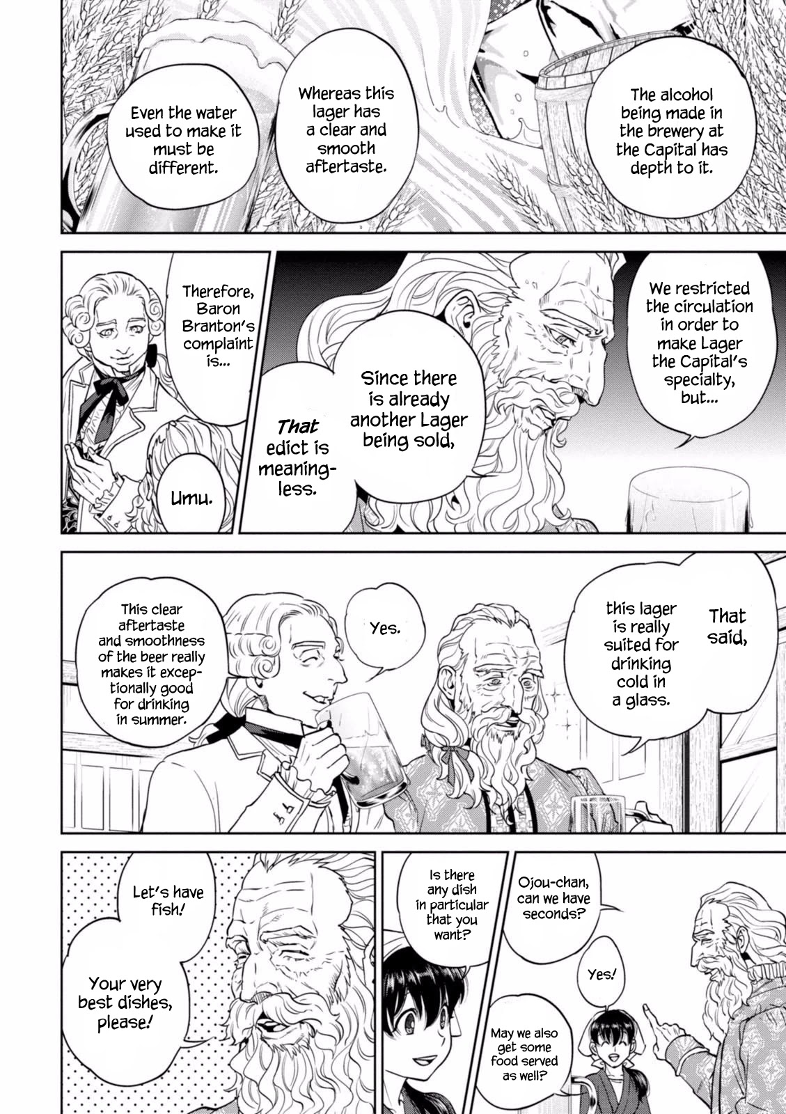 Isekai Izakaya "Nobu" Chapter 19 page 11 - Chapter 19: The Old Man and the Fish