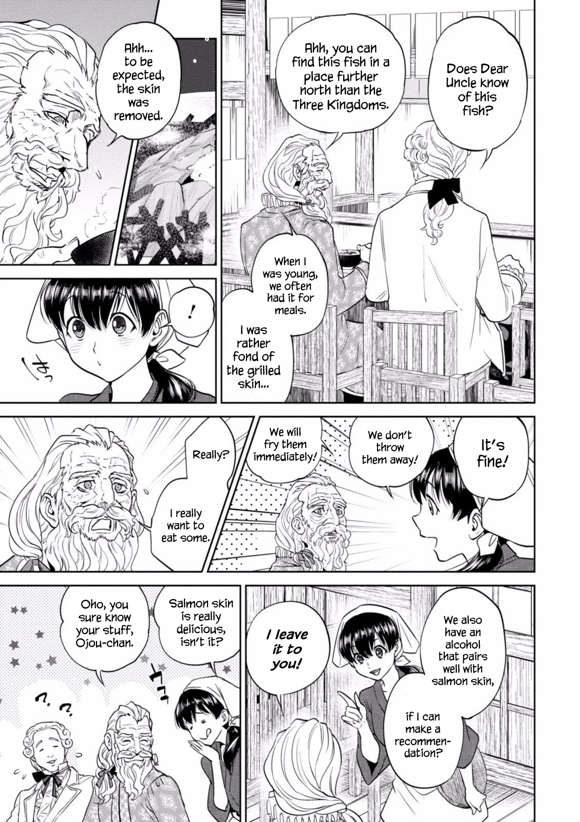 Isekai Izakaya "Nobu" Chapter 19 page 20 - Chapter 19: The Old Man and the Fish