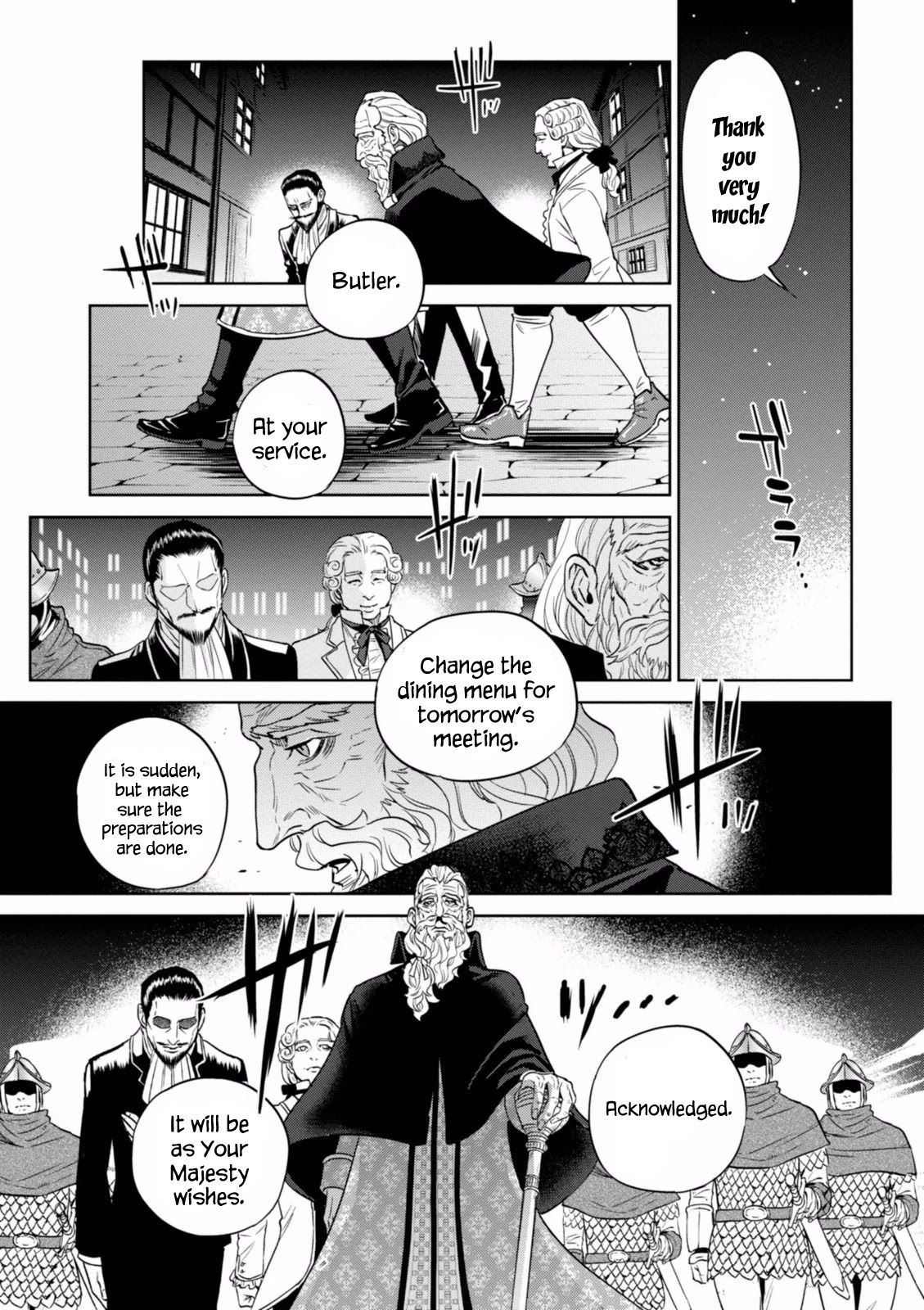 Isekai Izakaya "Nobu" Chapter 19 page 22 - Chapter 19: The Old Man and the Fish