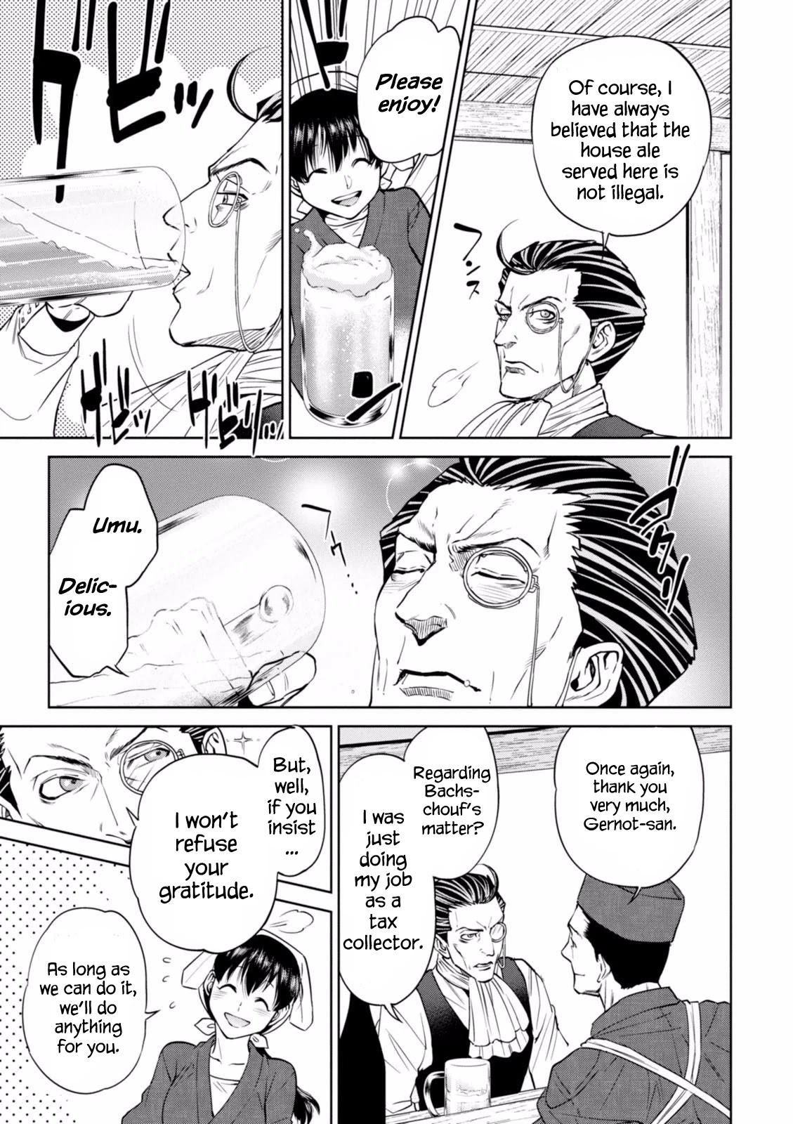 Isekai Izakaya "Nobu" Chapter 19 page 24 - Chapter 19: The Old Man and the Fish