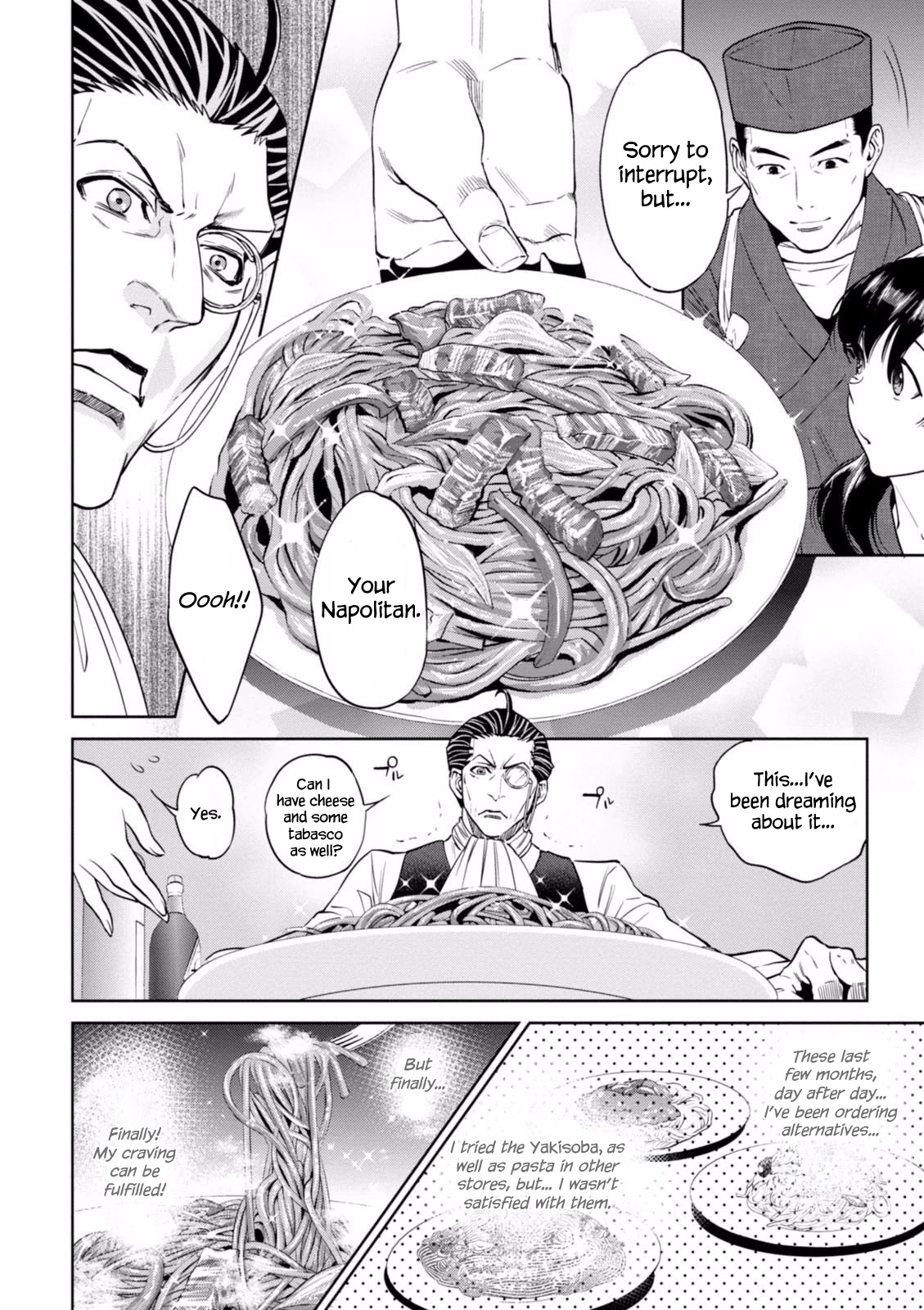 Isekai Izakaya "Nobu" Chapter 19 page 29 - Chapter 19: The Old Man and the Fish
