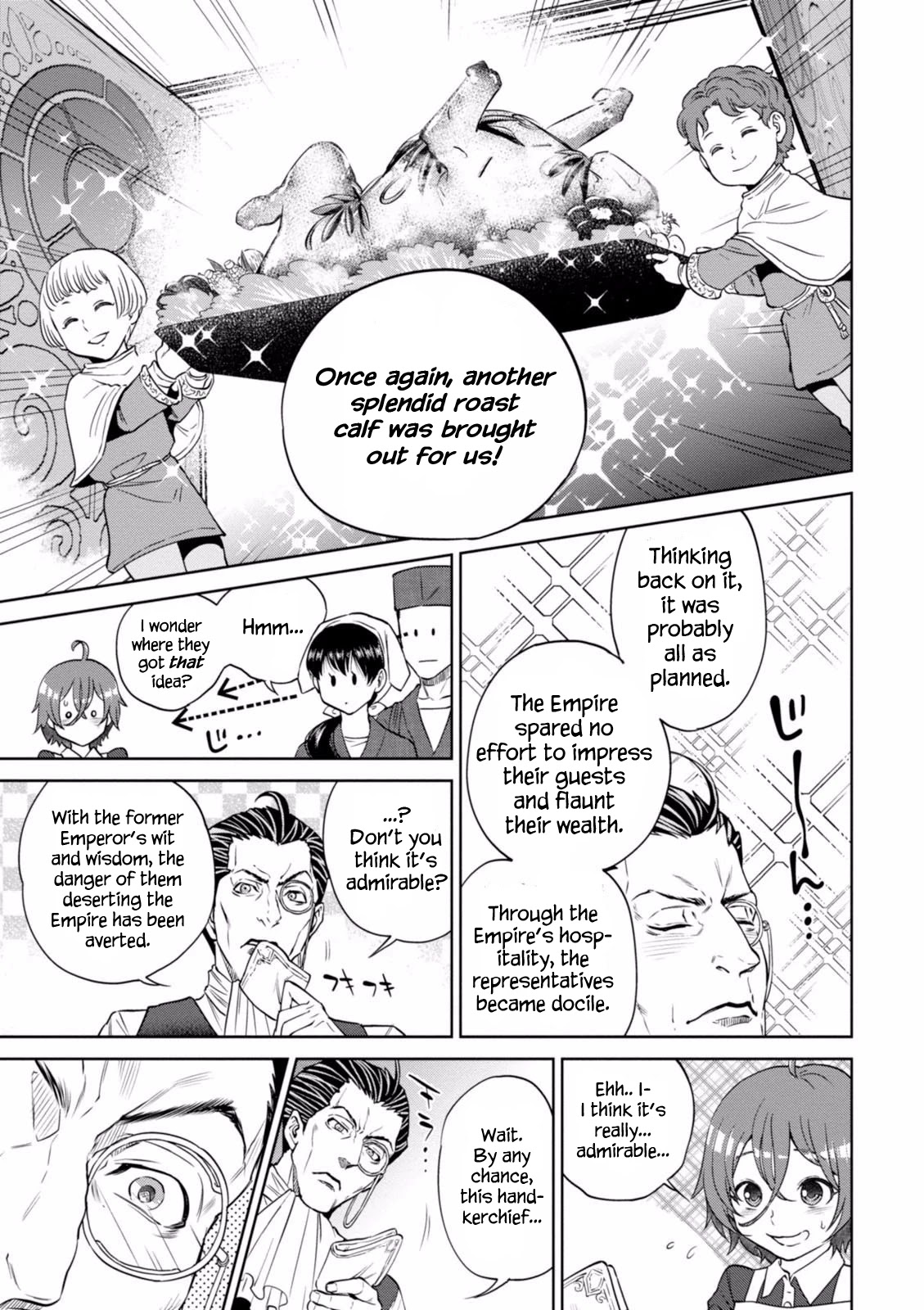 Isekai Izakaya "Nobu" Chapter 19 page 32 - Chapter 19: The Old Man and the Fish