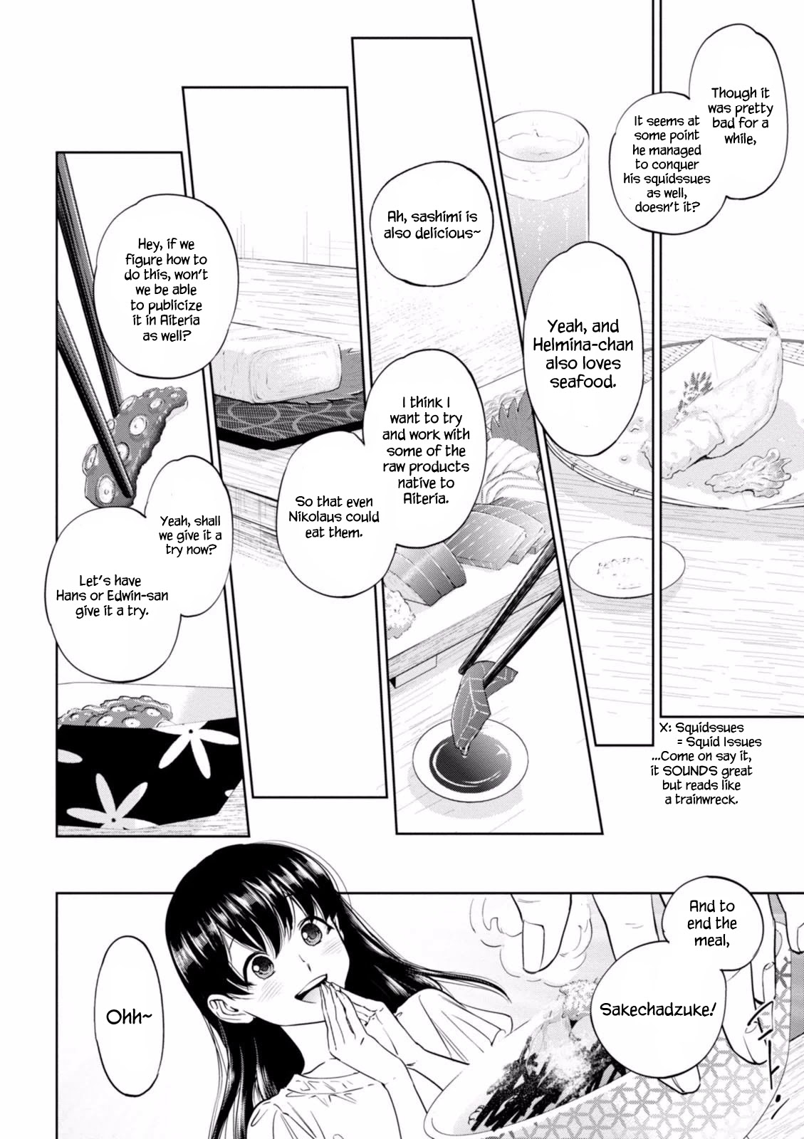 Isekai Izakaya "Nobu" Chapter 20 page 7 - Chapter 20: 〆 An end with Salmon Ochazuke