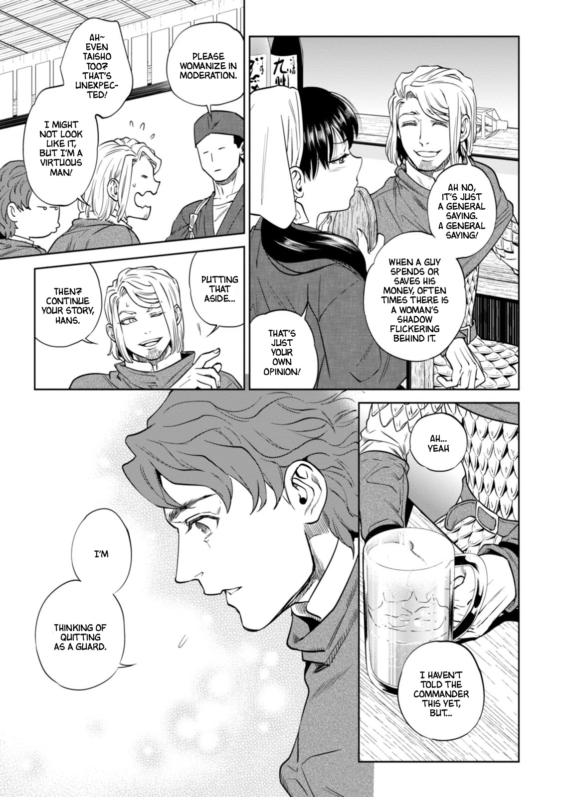 Isekai Izakaya "Nobu" Chapter 21 page 13 - Chapter 21: The Usual
