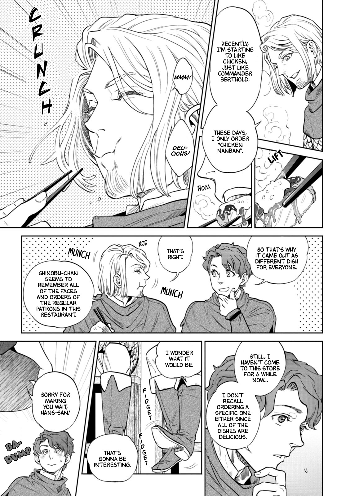 Isekai Izakaya "Nobu" Chapter 21 page 17 - Chapter 21: The Usual