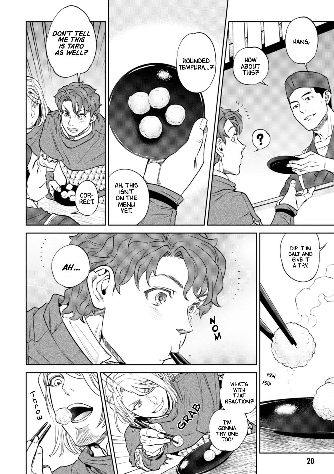 Isekai Izakaya "Nobu" Chapter 21 page 20 - Chapter 21: The Usual