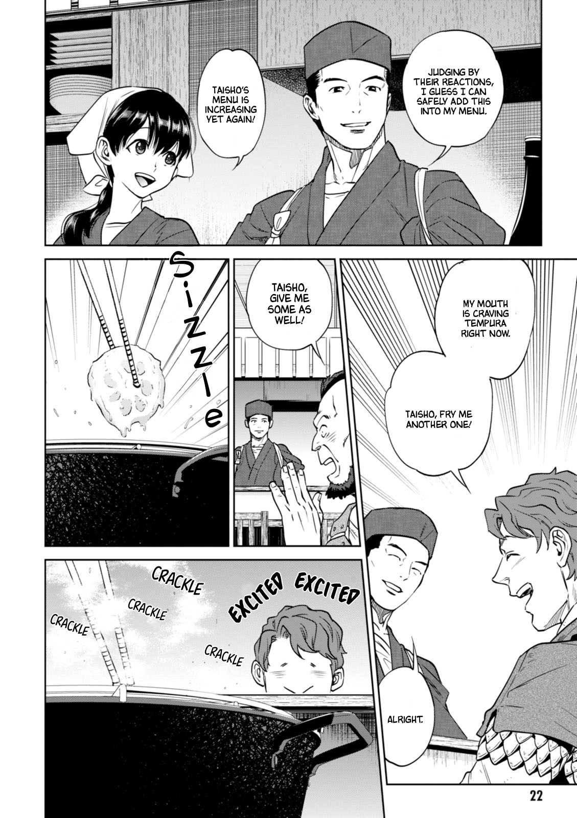 Isekai Izakaya "Nobu" Chapter 21 page 22 - Chapter 21: The Usual