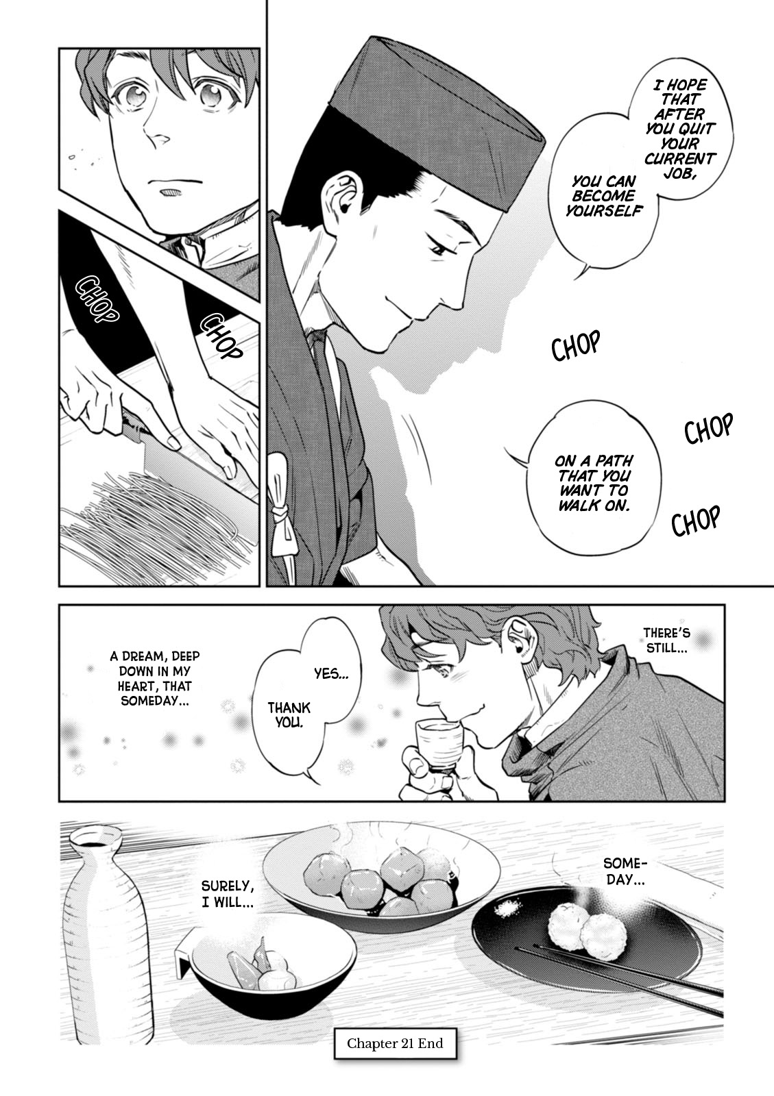 Isekai Izakaya "Nobu" Chapter 21 page 24 - Chapter 21: The Usual