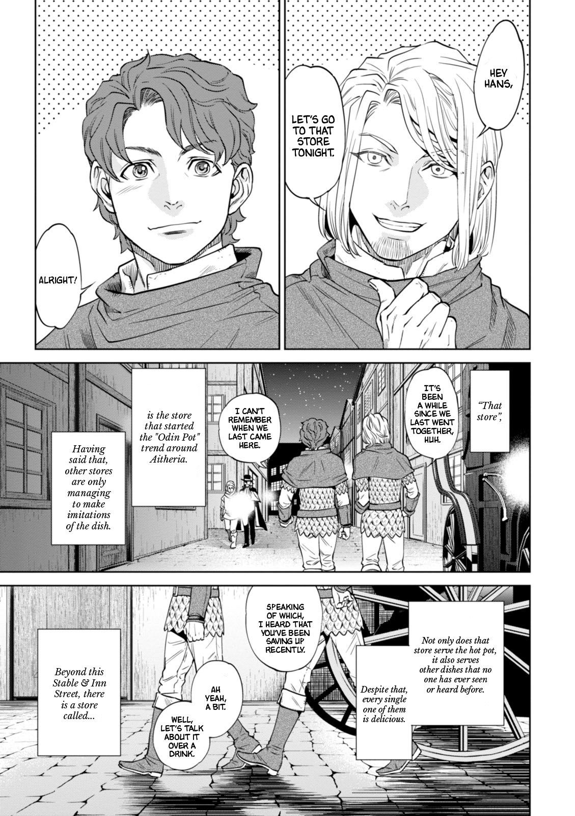 Isekai Izakaya "Nobu" Chapter 21 page 5 - Chapter 21: The Usual