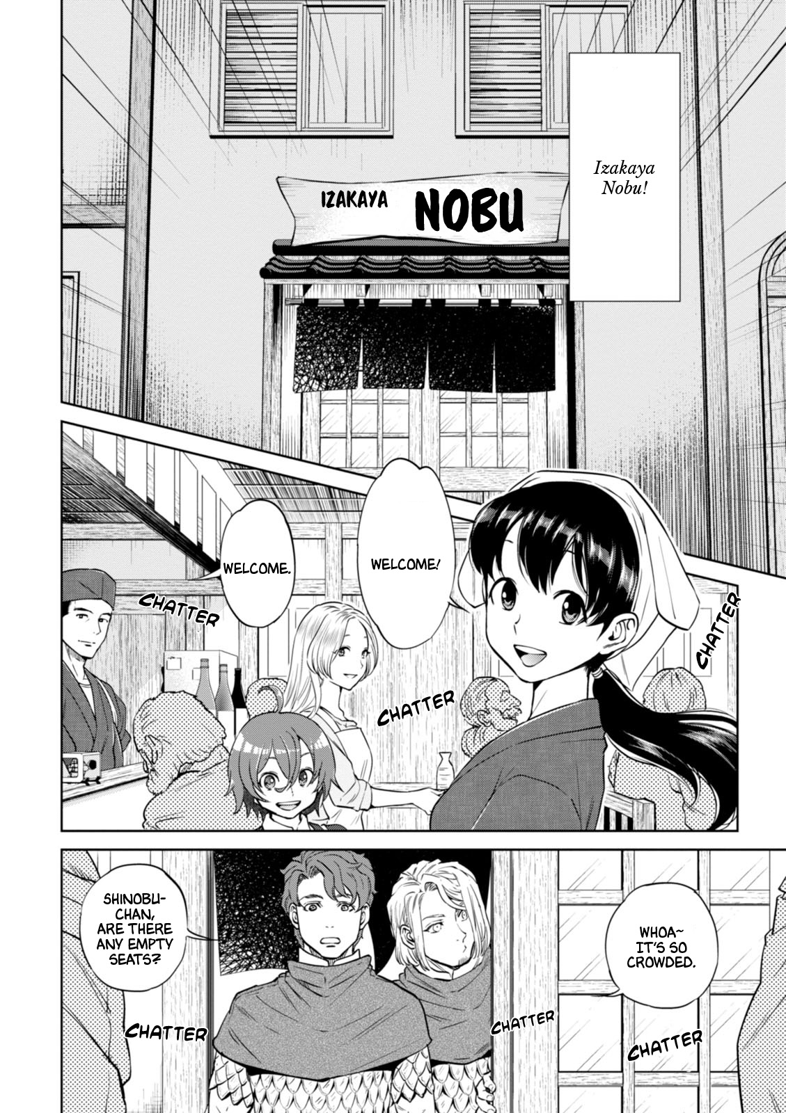 Isekai Izakaya "Nobu" Chapter 21 page 6 - Chapter 21: The Usual