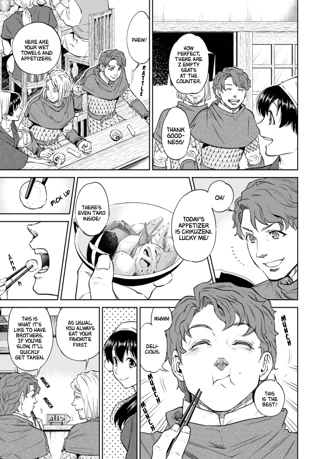 Isekai Izakaya "Nobu" Chapter 21 page 7 - Chapter 21: The Usual