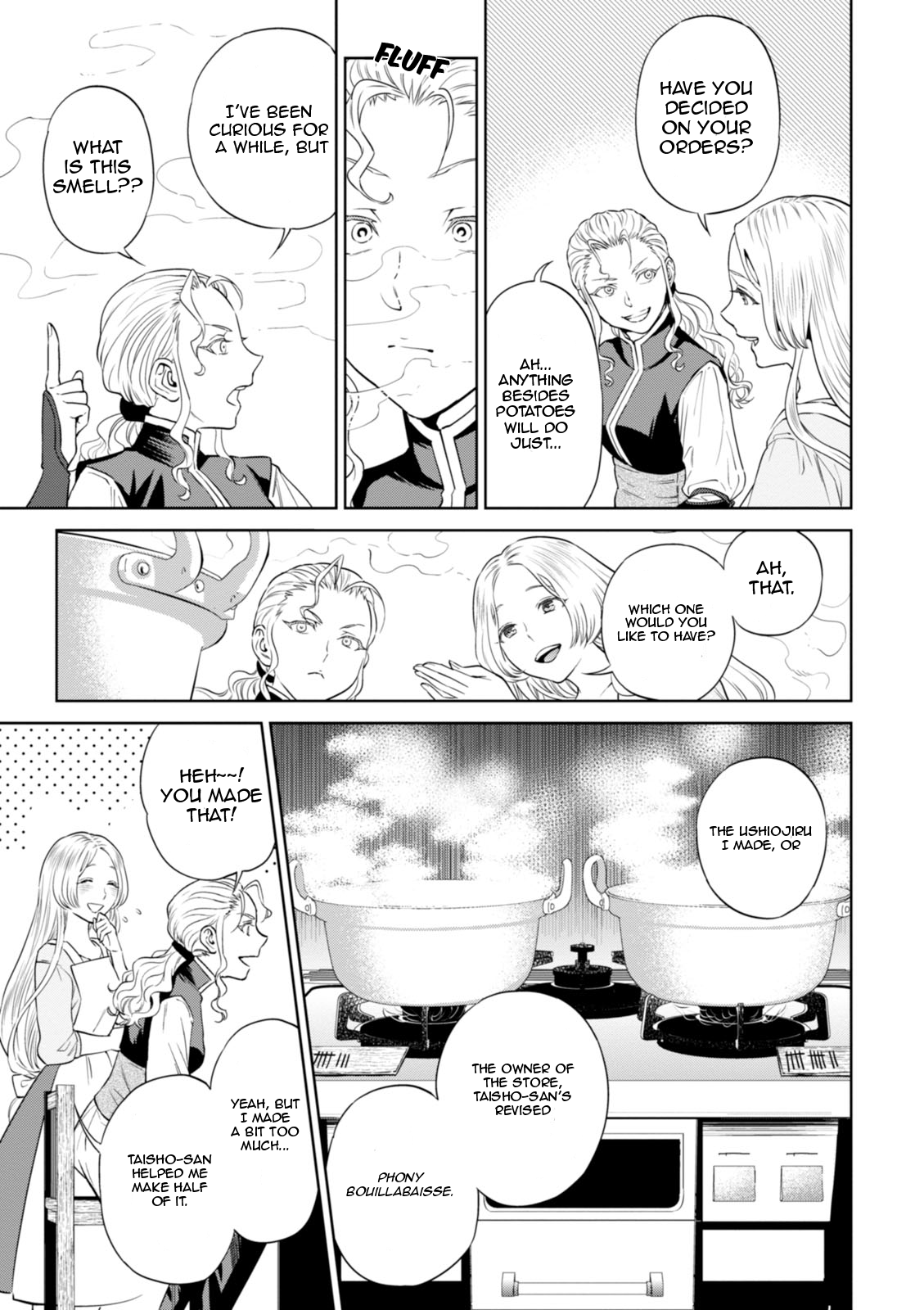 Isekai Izakaya "Nobu" Chapter 22 page 10 - Chapter 22: The Female Mercenary