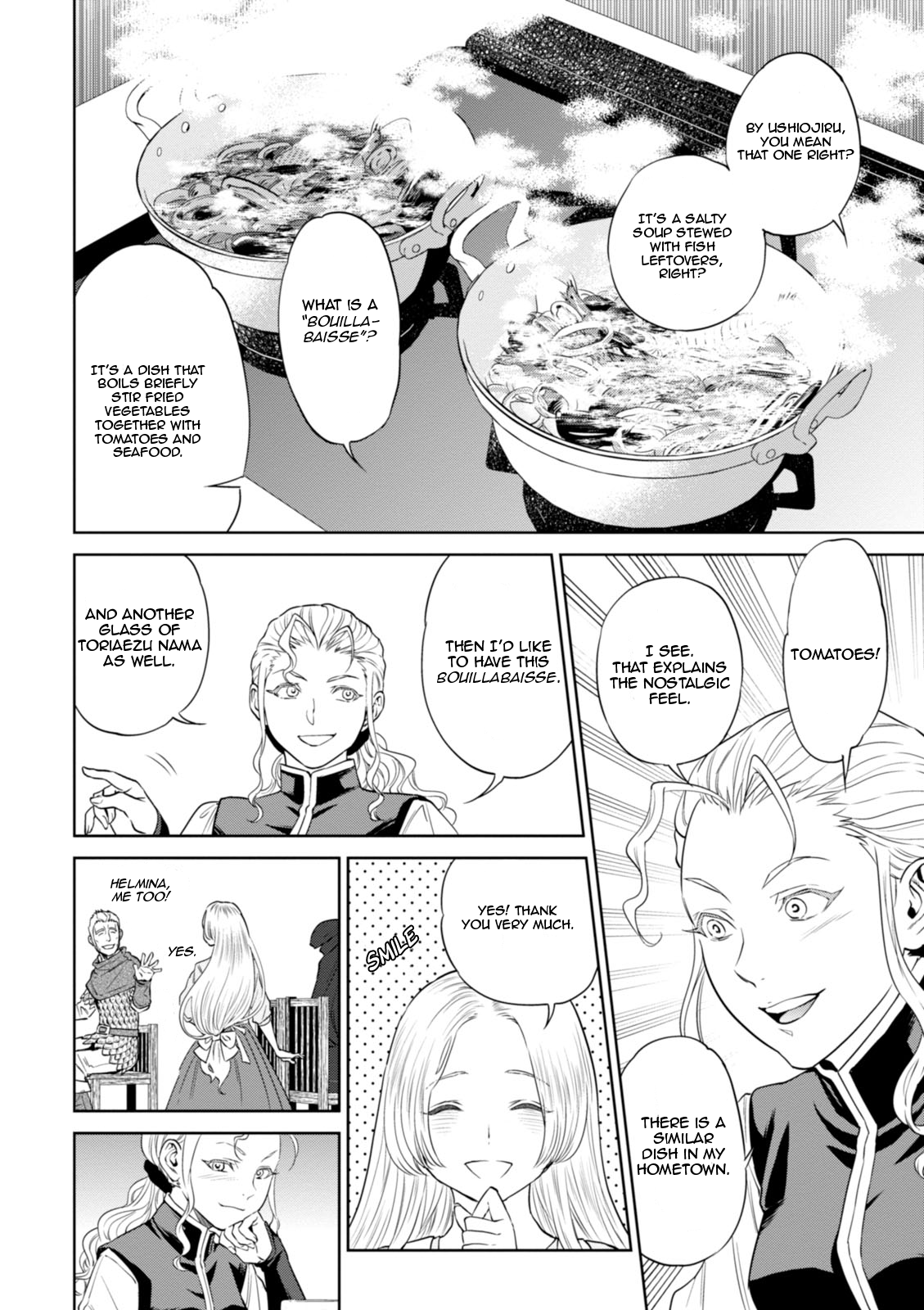 Isekai Izakaya "Nobu" Chapter 22 page 11 - Chapter 22: The Female Mercenary