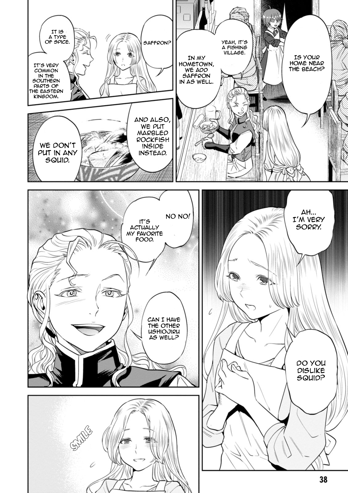 Isekai Izakaya "Nobu" Chapter 22 page 13 - Chapter 22: The Female Mercenary