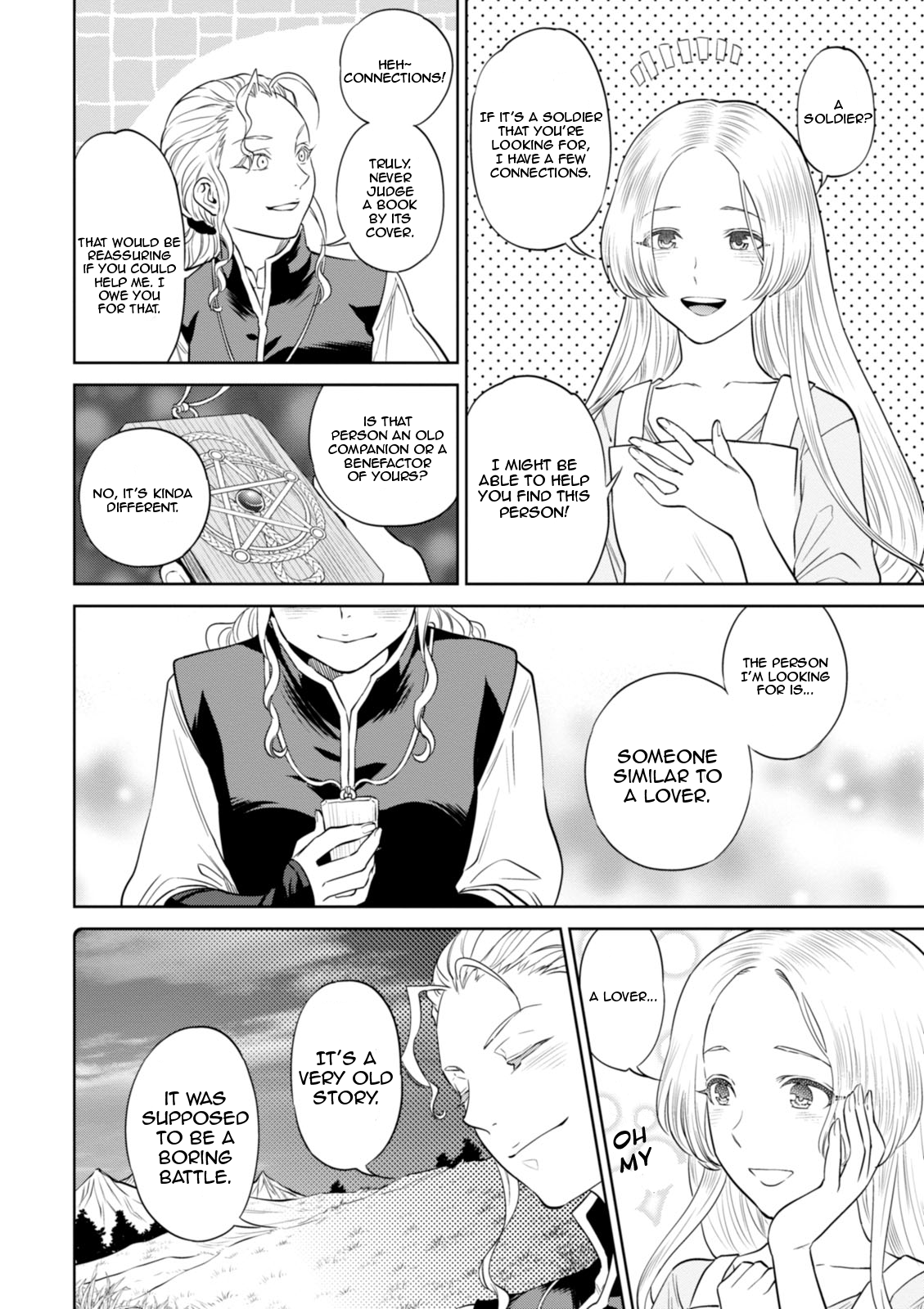 Isekai Izakaya "Nobu" Chapter 22 page 17 - Chapter 22: The Female Mercenary