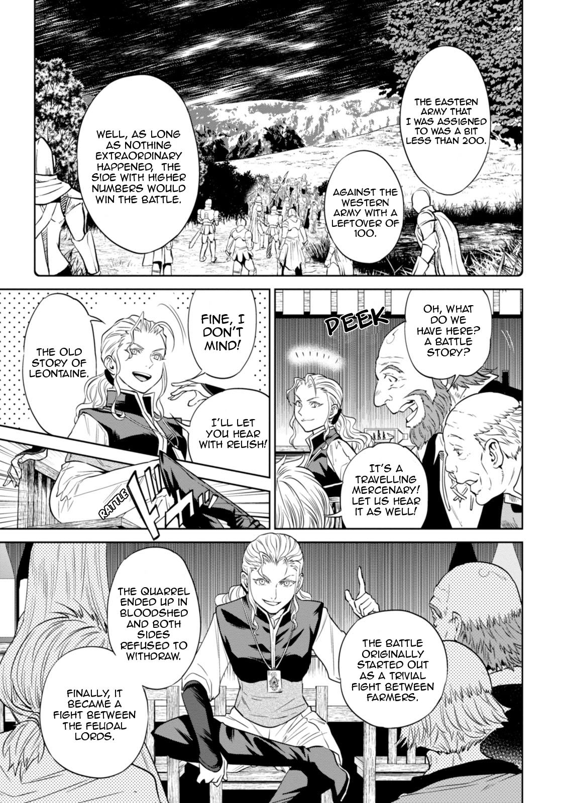 Isekai Izakaya "Nobu" Chapter 22 page 18 - Chapter 22: The Female Mercenary
