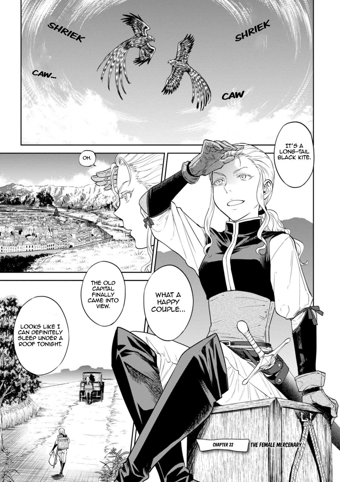 Isekai Izakaya "Nobu" Chapter 22 page 2 - Chapter 22: The Female Mercenary