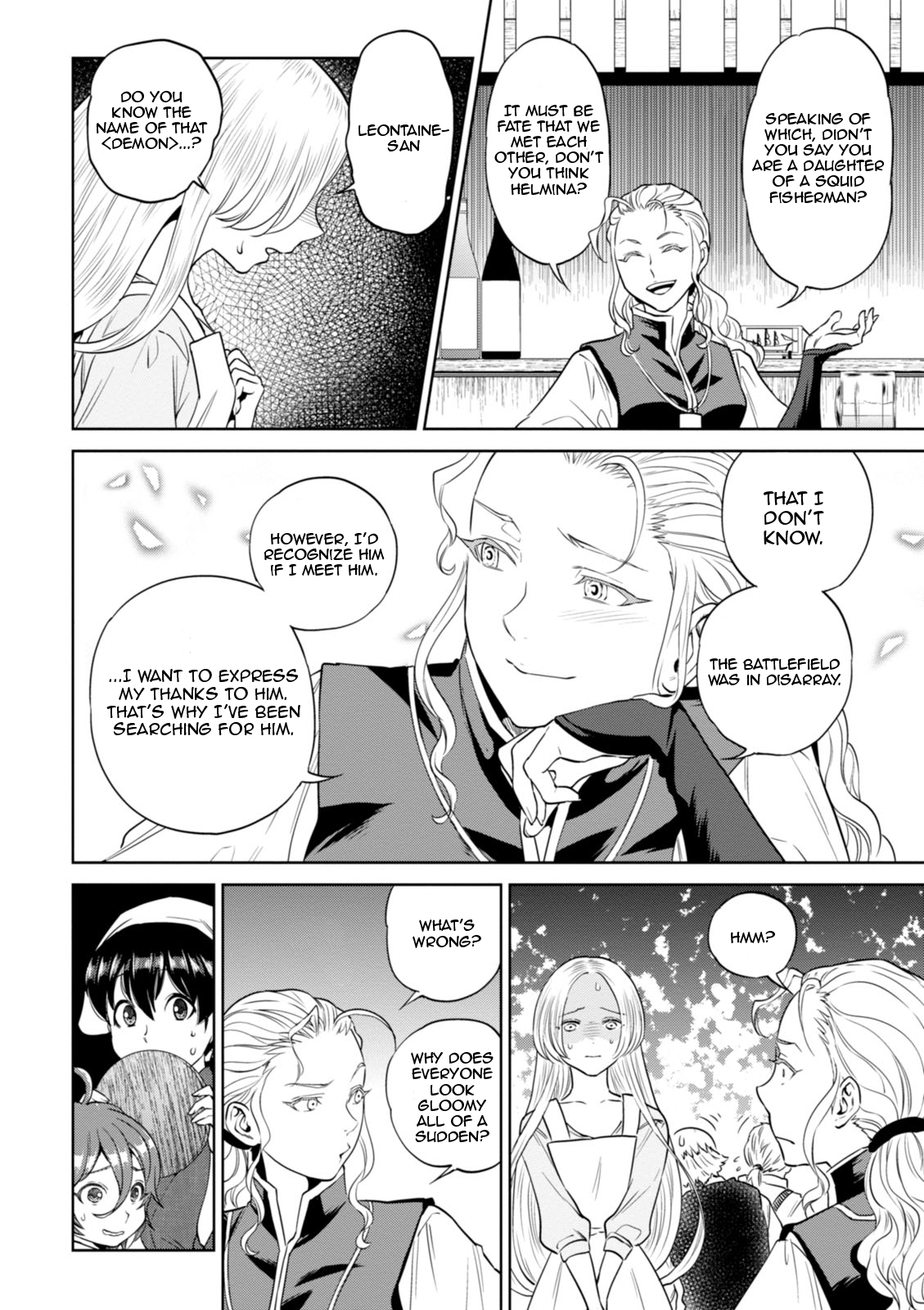 Isekai Izakaya "Nobu" Chapter 22 page 25 - Chapter 22: The Female Mercenary