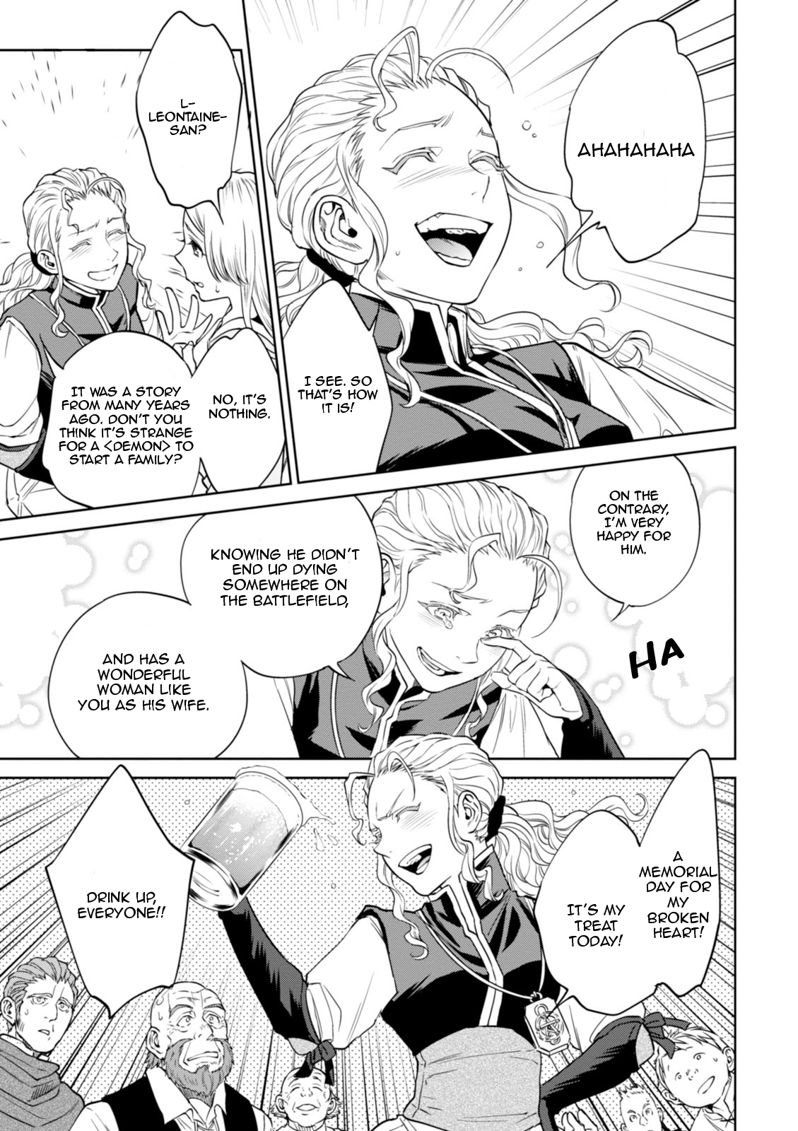 Isekai Izakaya "Nobu" Chapter 22 page 28 - Chapter 22: The Female Mercenary
