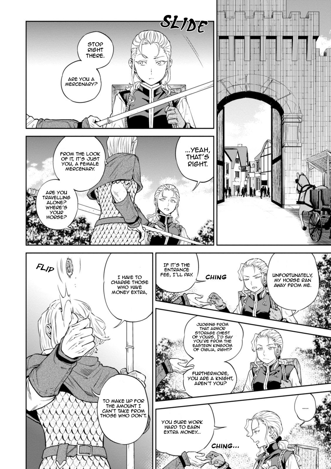 Isekai Izakaya "Nobu" Chapter 22 page 3 - Chapter 22: The Female Mercenary