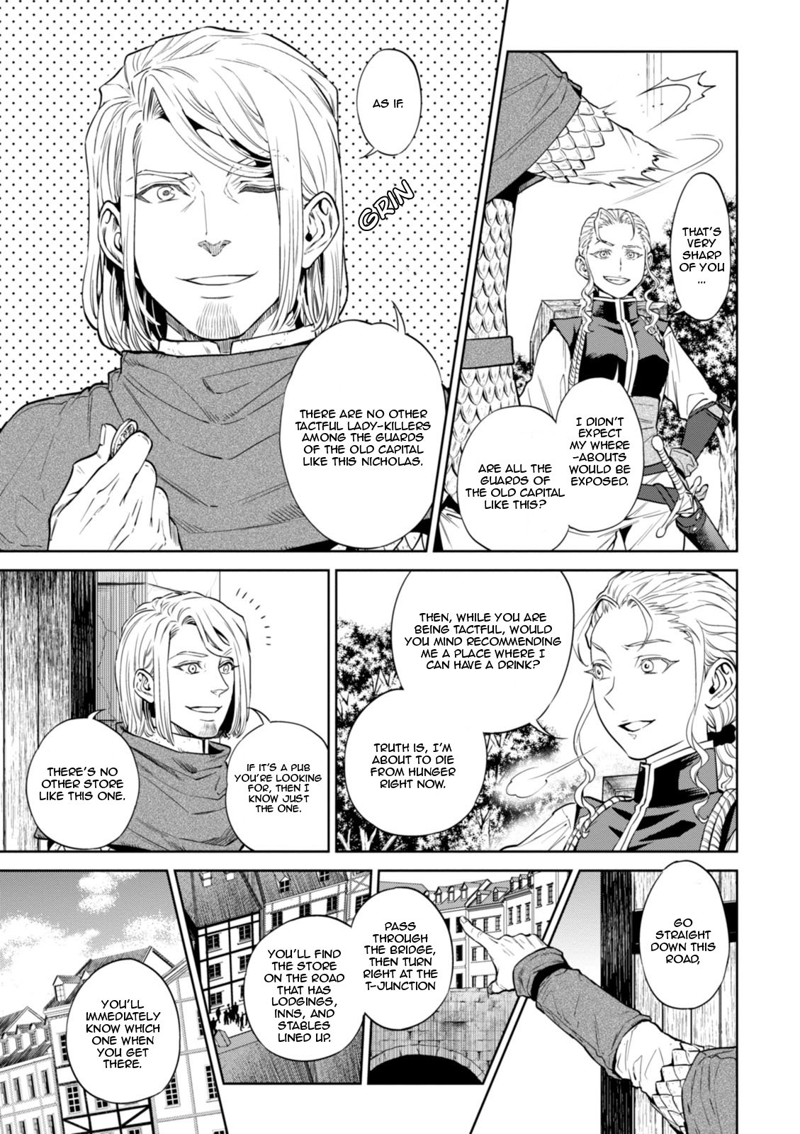 Isekai Izakaya "Nobu" Chapter 22 page 4 - Chapter 22: The Female Mercenary