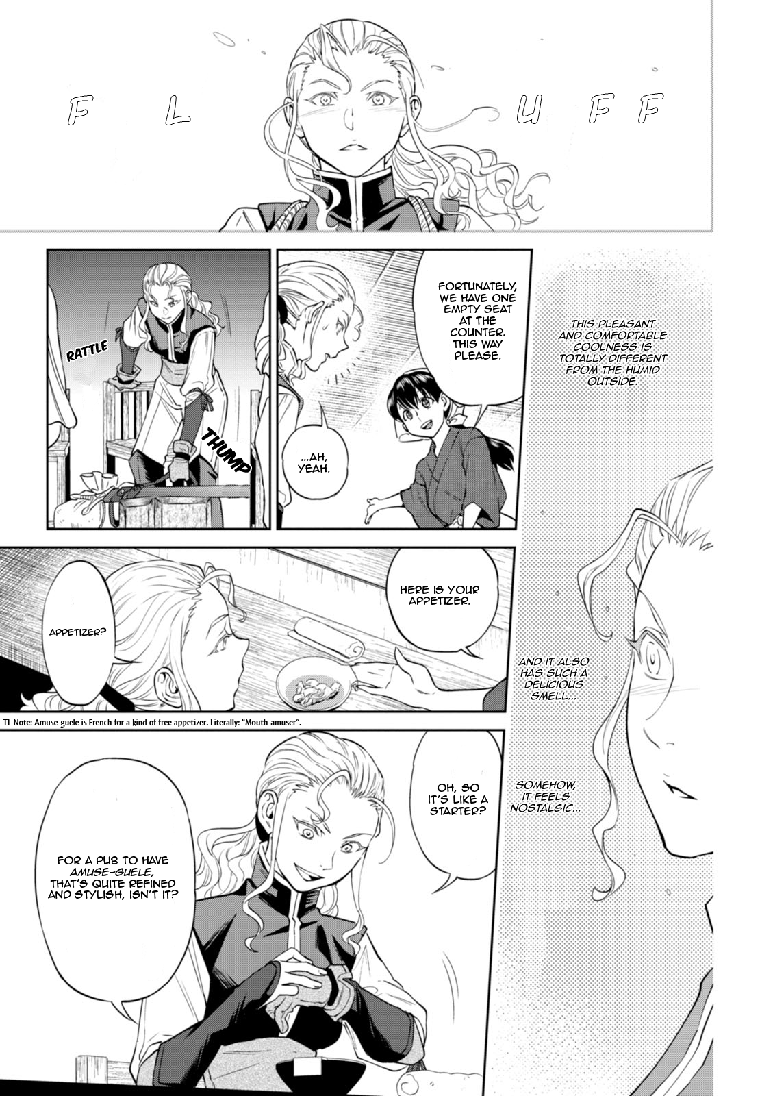Isekai Izakaya "Nobu" Chapter 22 page 6 - Chapter 22: The Female Mercenary