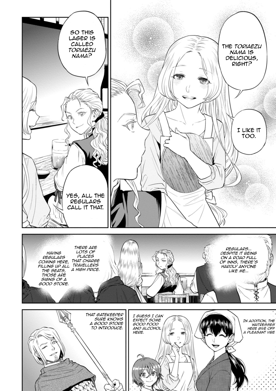 Isekai Izakaya "Nobu" Chapter 22 page 9 - Chapter 22: The Female Mercenary