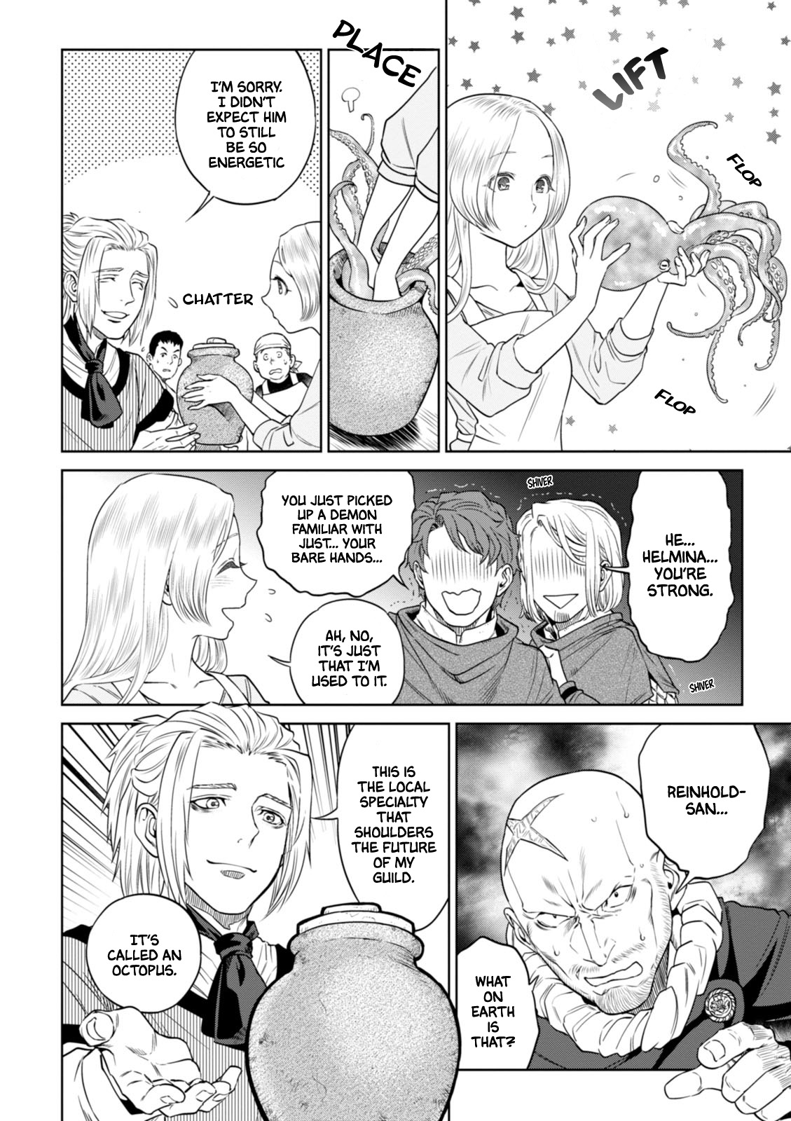 Isekai Izakaya "Nobu" Chapter 24 page 13 - Chapter 24: All Kinds of Octopus Dishes
