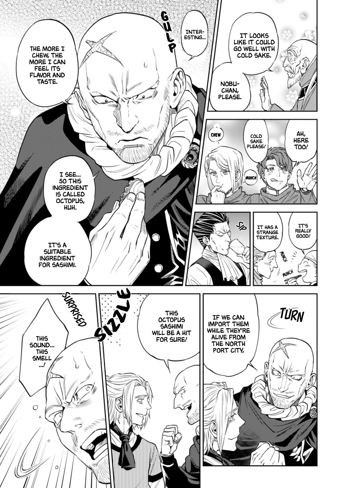 Isekai Izakaya "Nobu" Chapter 24 page 18 - Chapter 24: All Kinds of Octopus Dishes