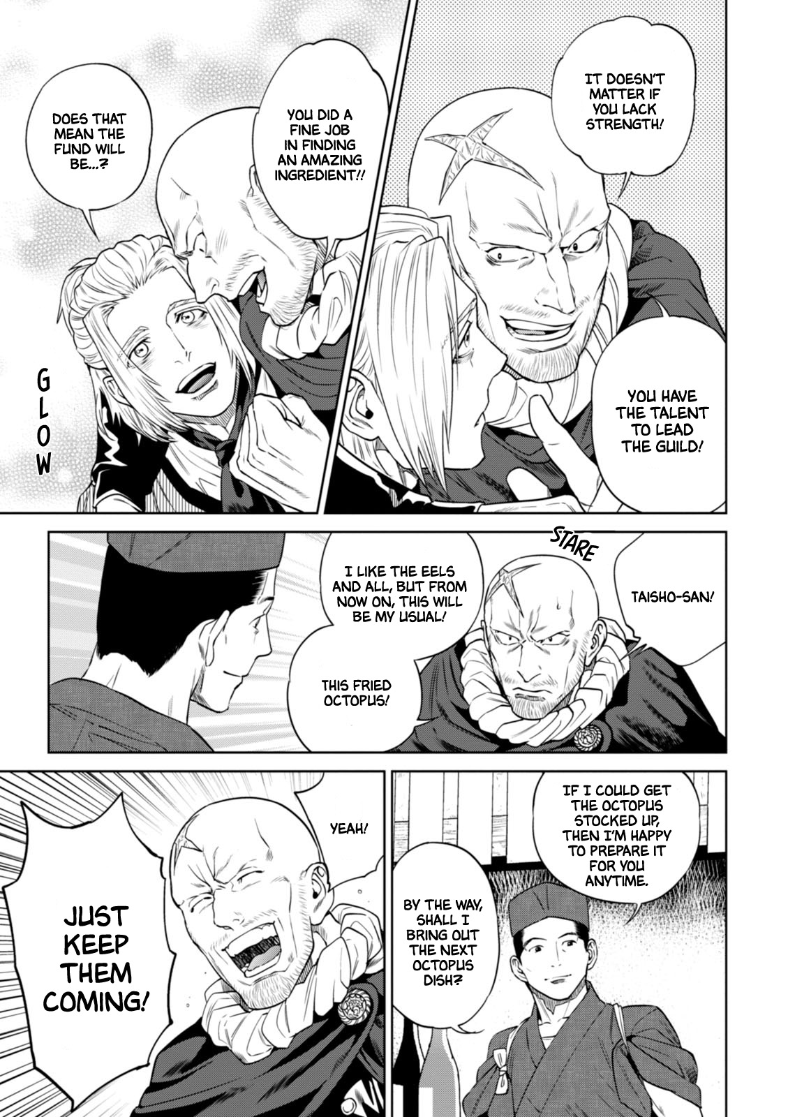 Isekai Izakaya "Nobu" Chapter 24 page 22 - Chapter 24: All Kinds of Octopus Dishes
