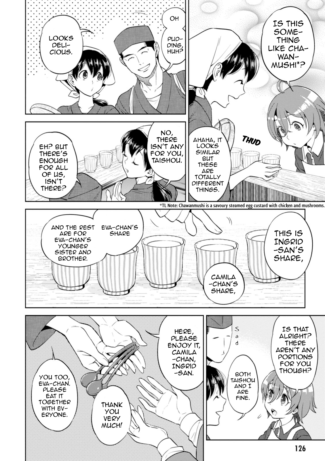 Isekai Izakaya "Nobu" Chapter 25 page 17 - Chapter 25: Shinobu-chan's Specially Made Pudding